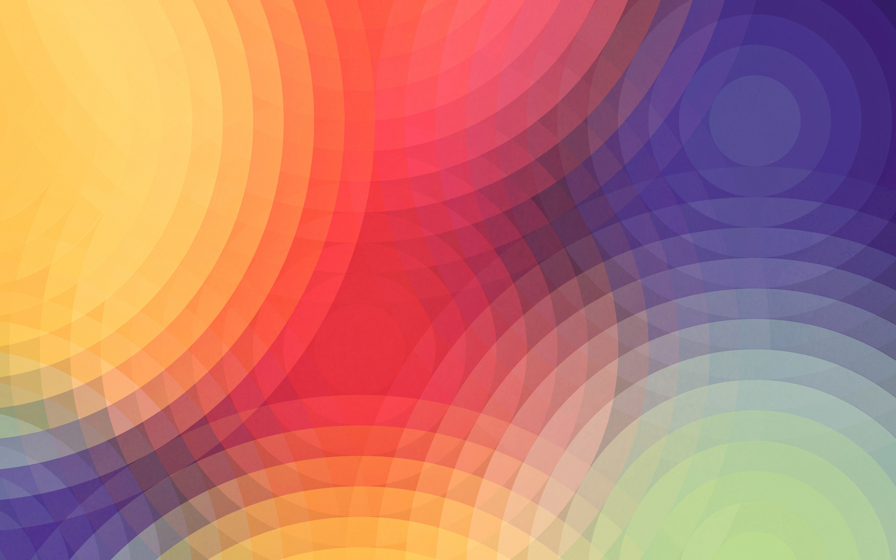 Circles, colorful, multicolor, Nexus 7, stock, 2880x1800 wallpaper