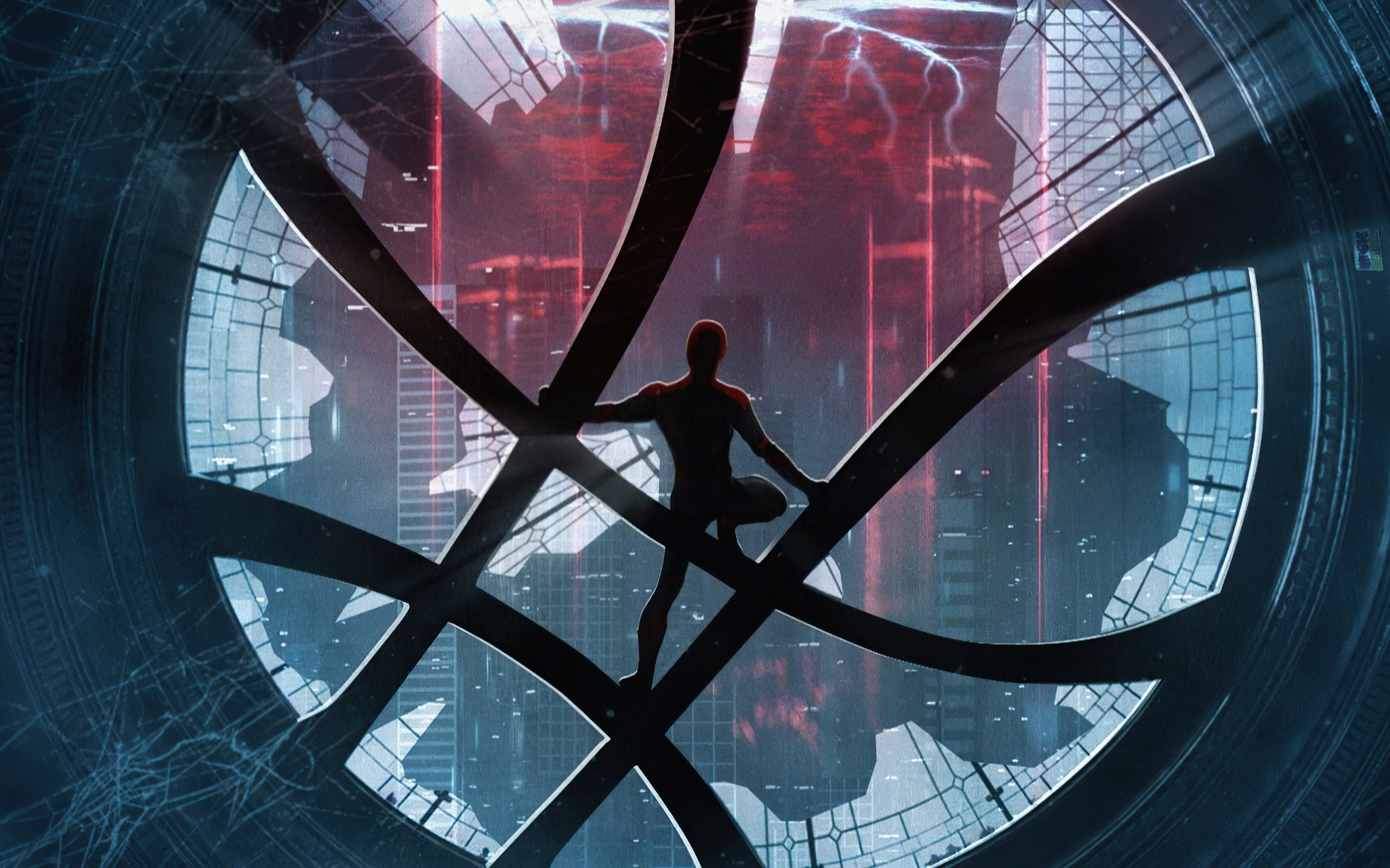 Spider-Man: No Way Home, spider-man, movie, 2021, fan art, 2880x1800 wallpaper
