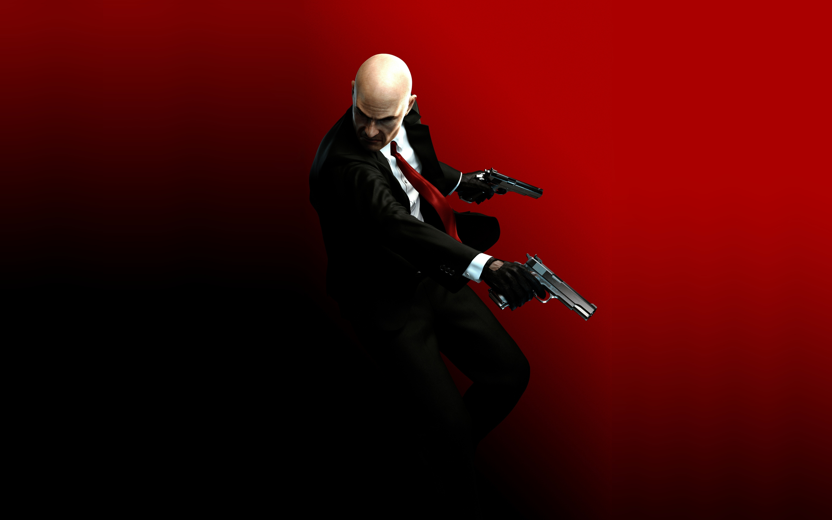 Agent 47, Hitman 2, video game, 2880x1800 wallpaper