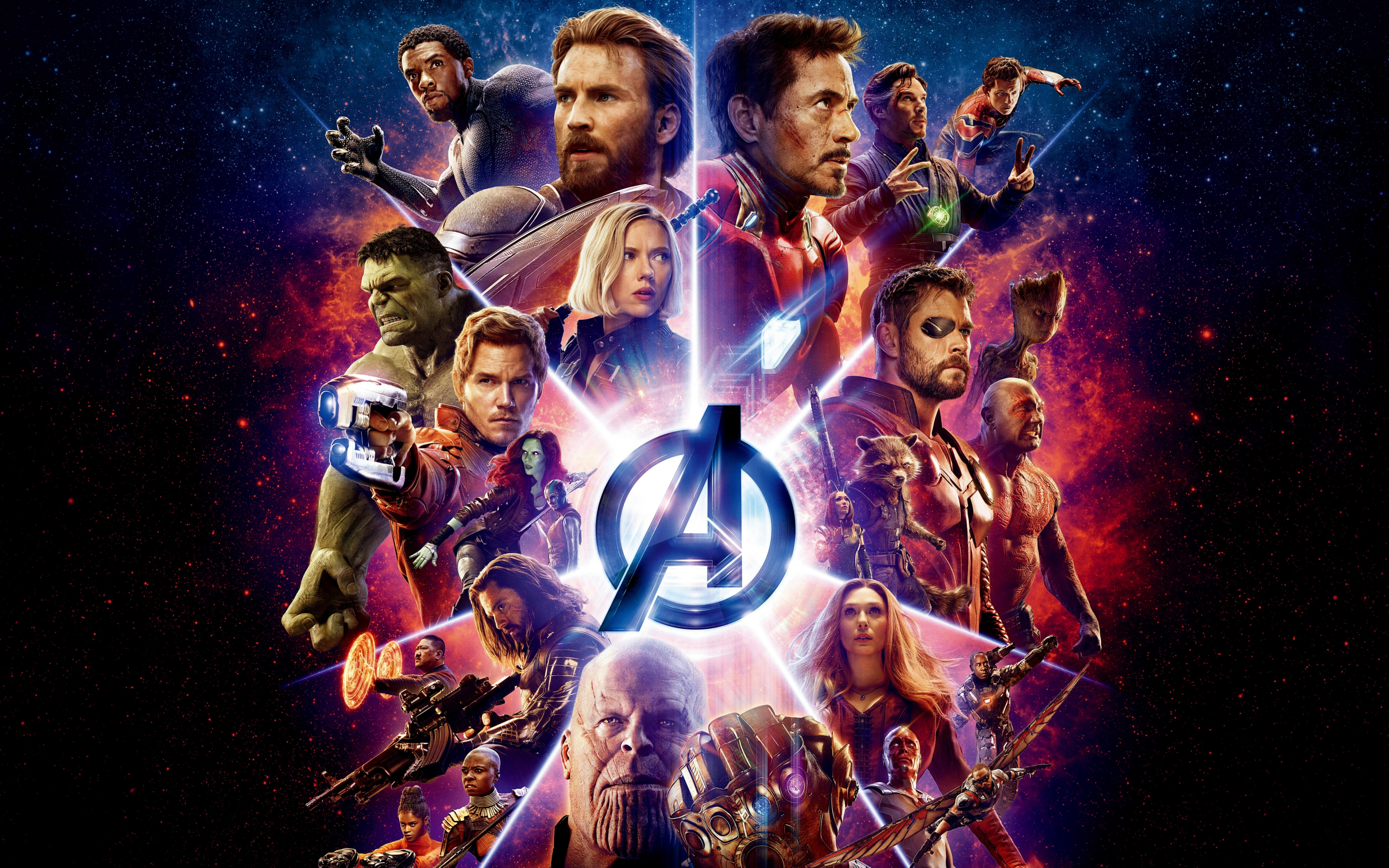 Avengers: infinity war, new poster, movie, 2018, 2880x1800 wallpaper