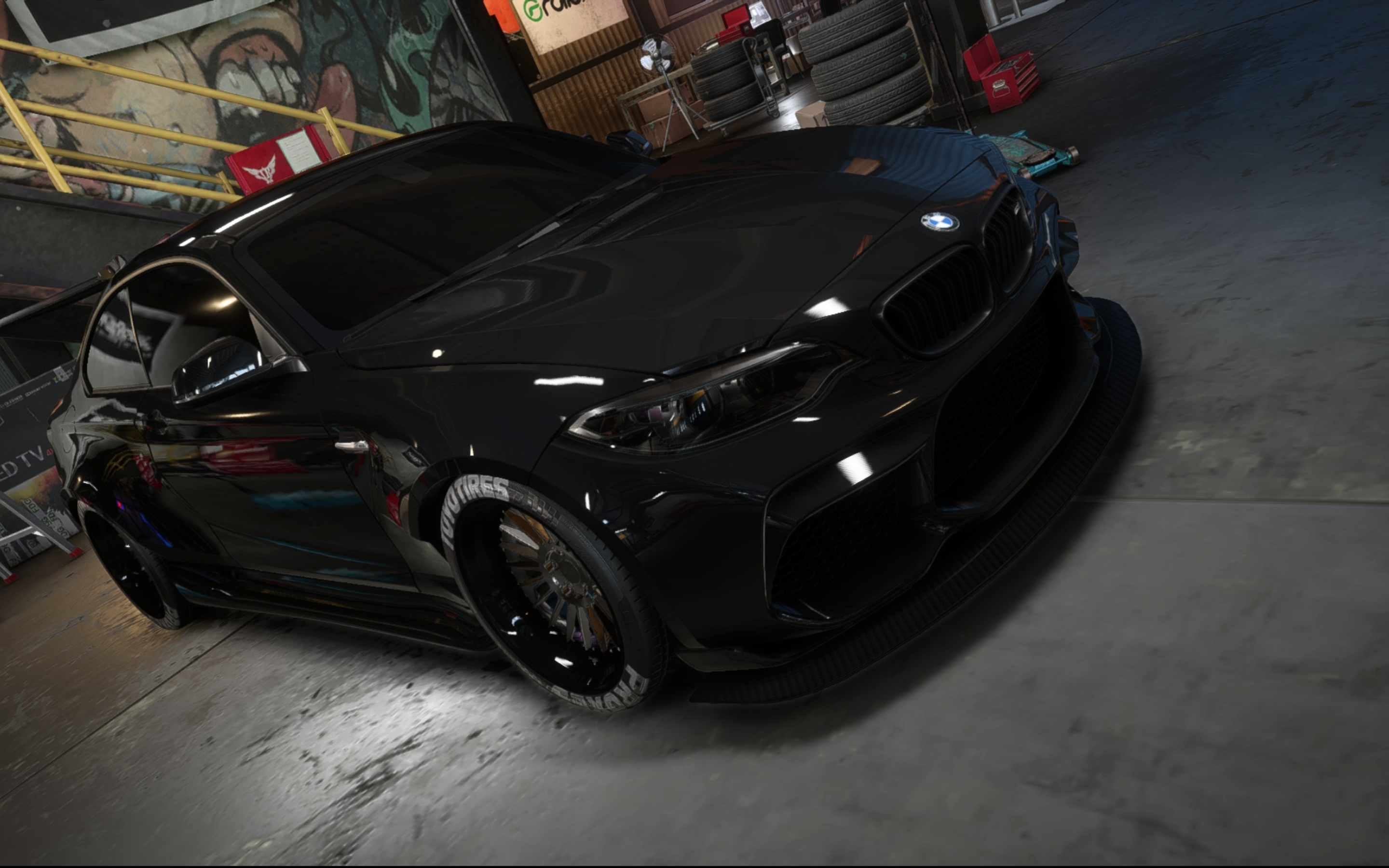 Need for speed payback, dark, bmw m3, car, 2880x1800 wallpaper
