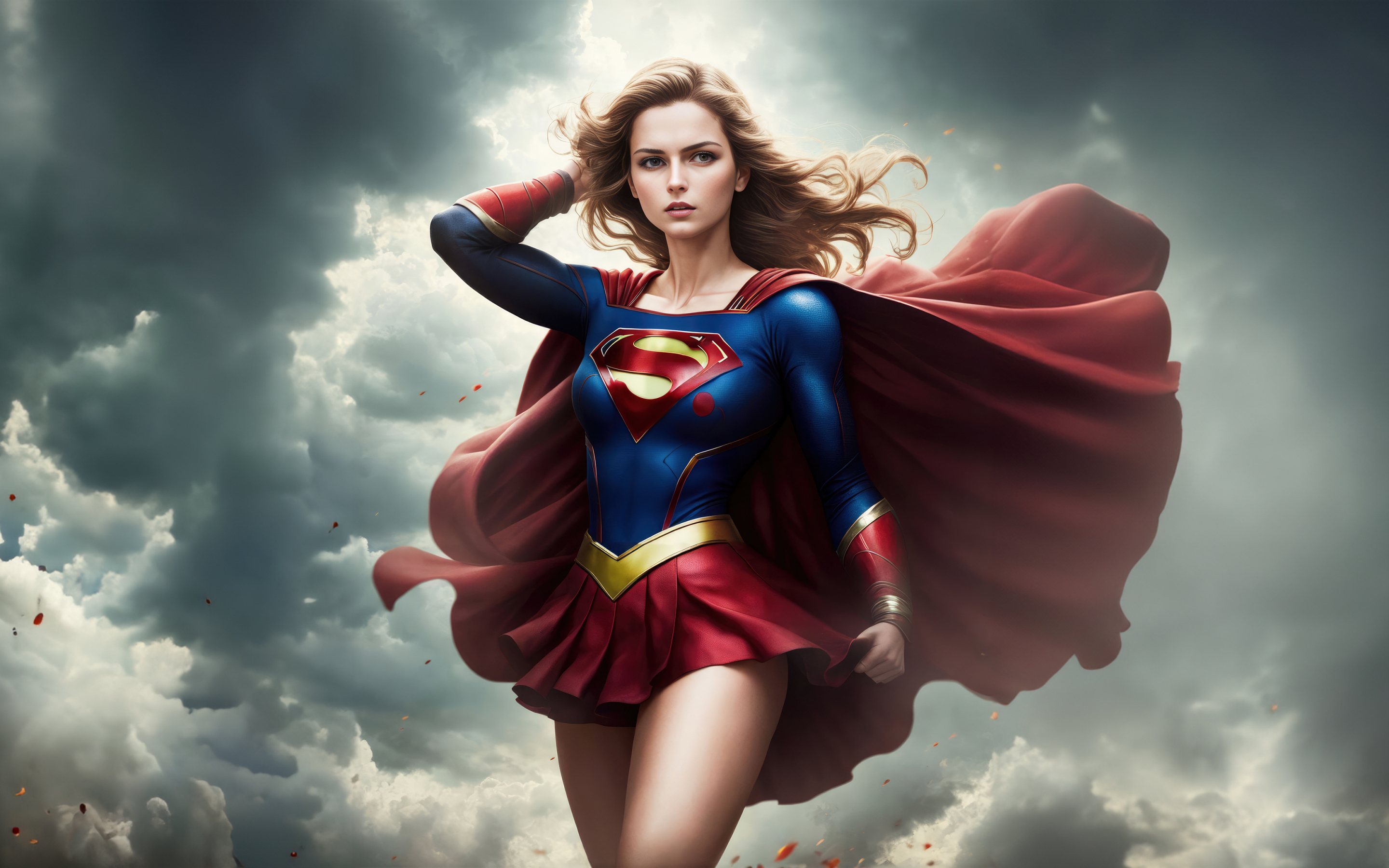 Hot Supergirl, 2023, 2880x1800 wallpaper