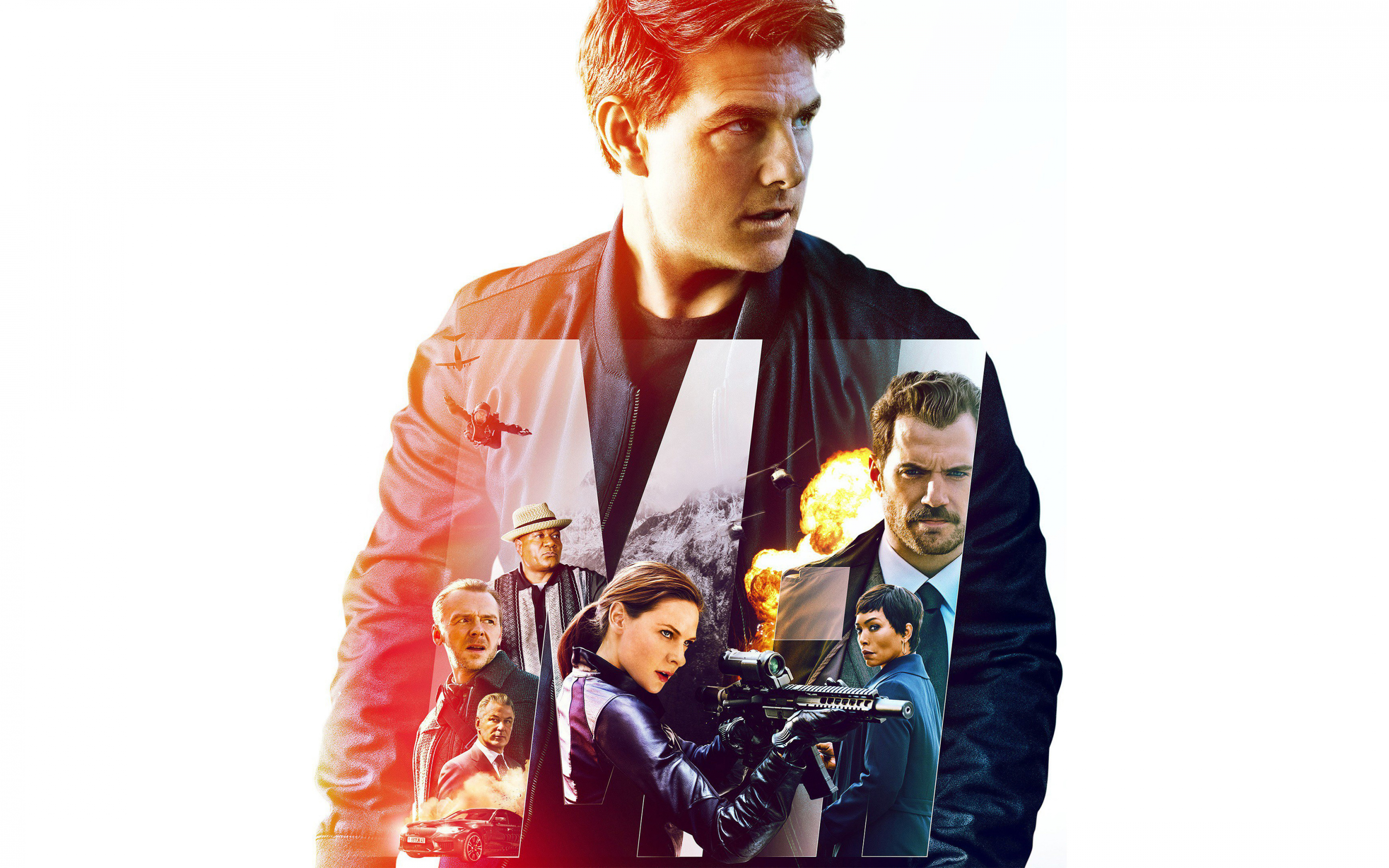 Mission: Impossible – Fallout, 2018 movie, poster, 2880x1800 wallpaper