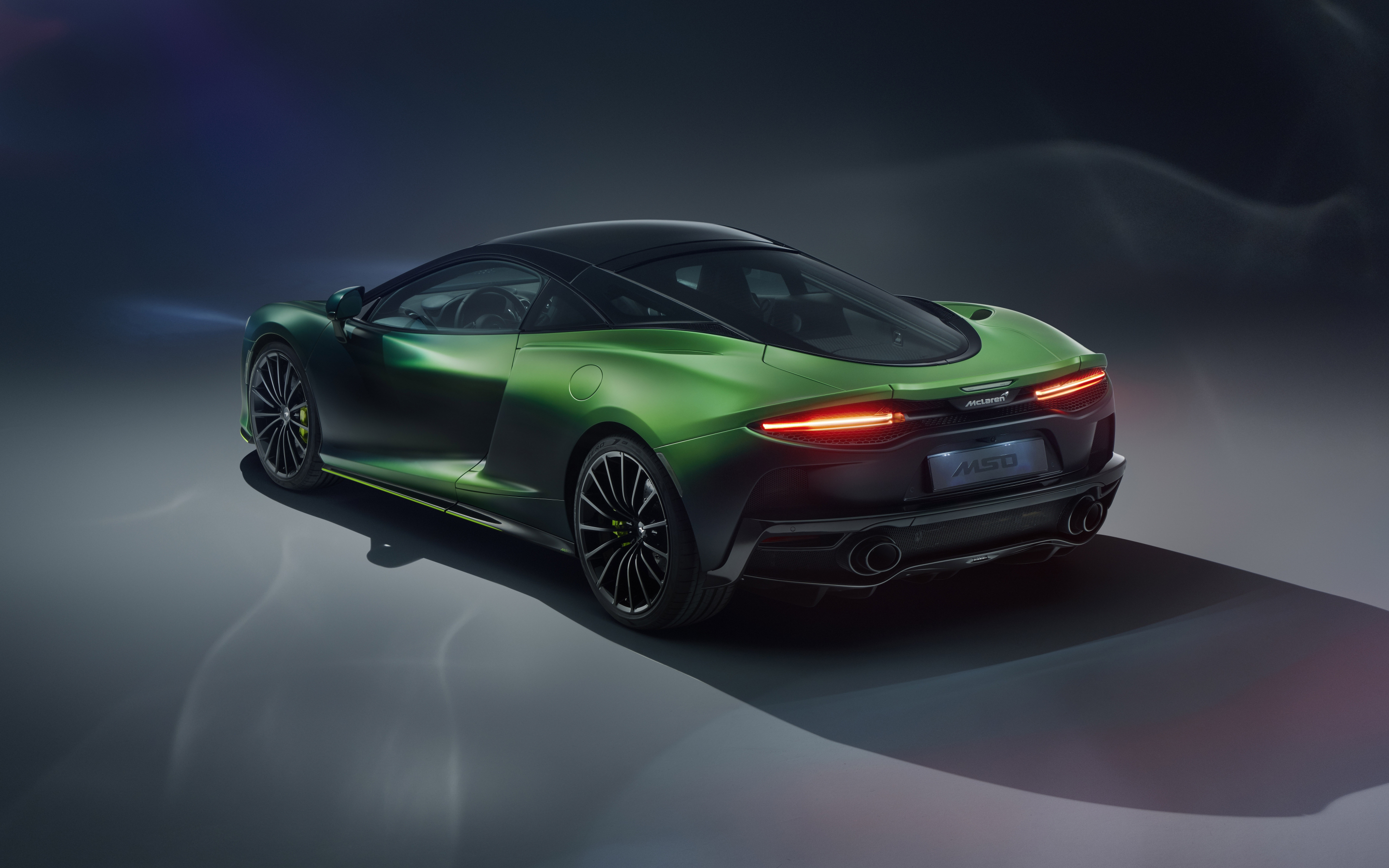Car, Green McLaren, supercar, 2880x1800 wallpaper