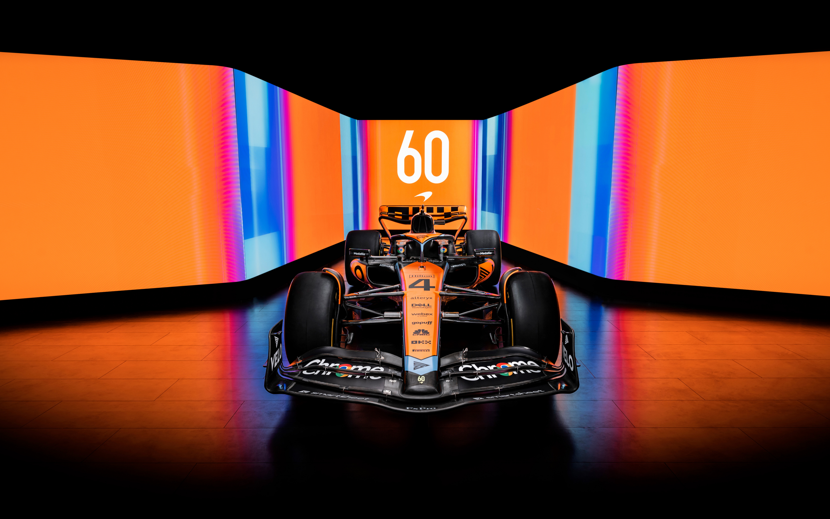 2023 McLaren MCL60, formula one car, sports, 2880x1800 wallpaper