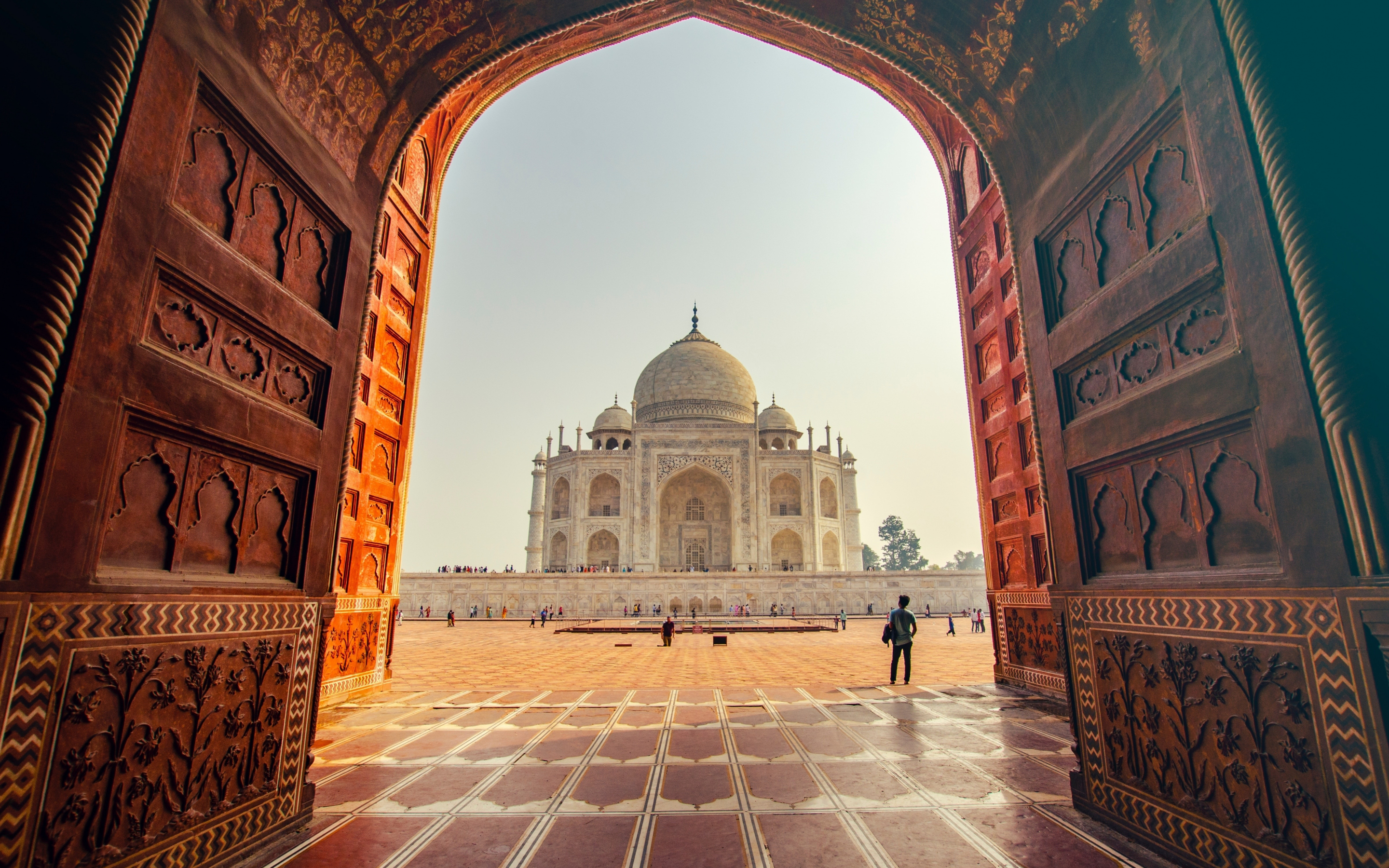 Architecture, Taj Mahal, New Delhi, 2880x1800 wallpaper