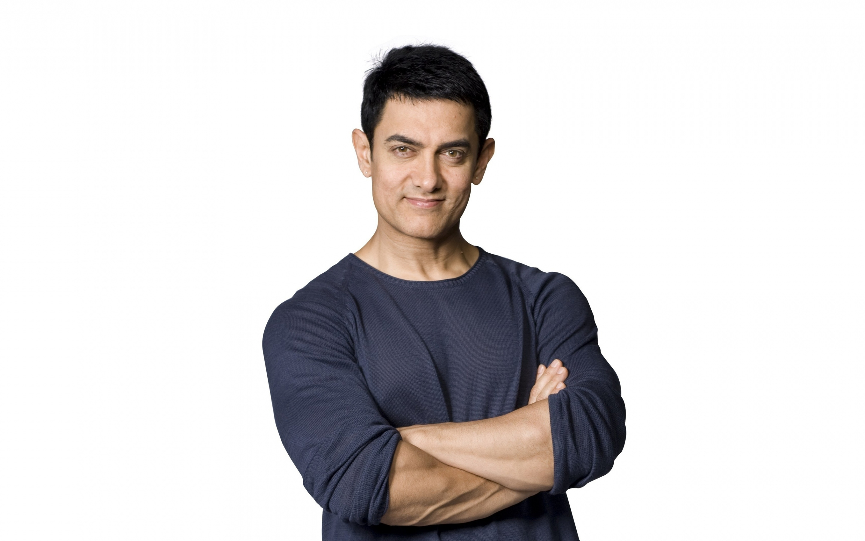 Aamir Khan, Bollywood actor, smile, 2880x1800 wallpaper