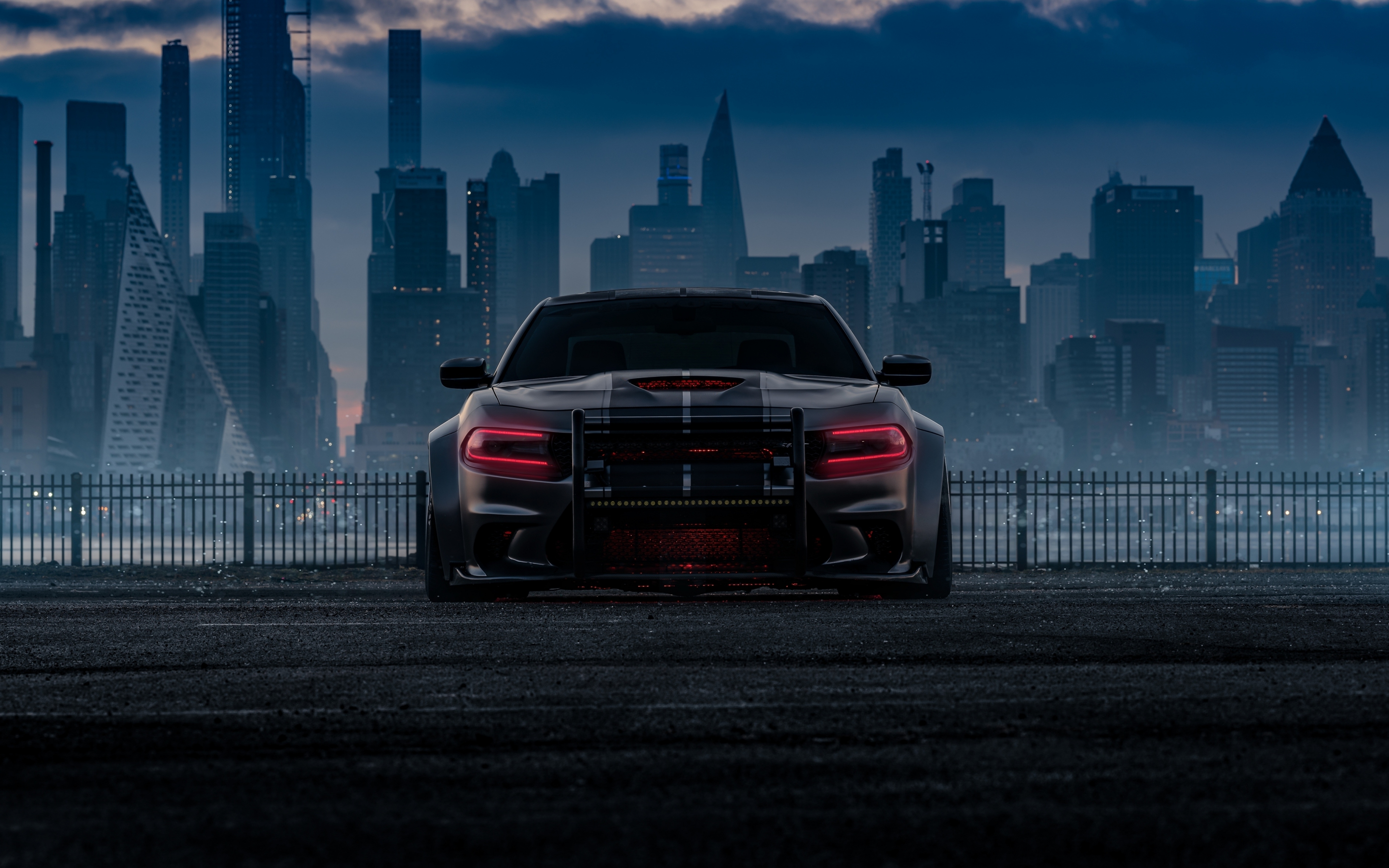 Dodge Charger SRT Hellcat Enforcer, artwork, 2880x1800 wallpaper