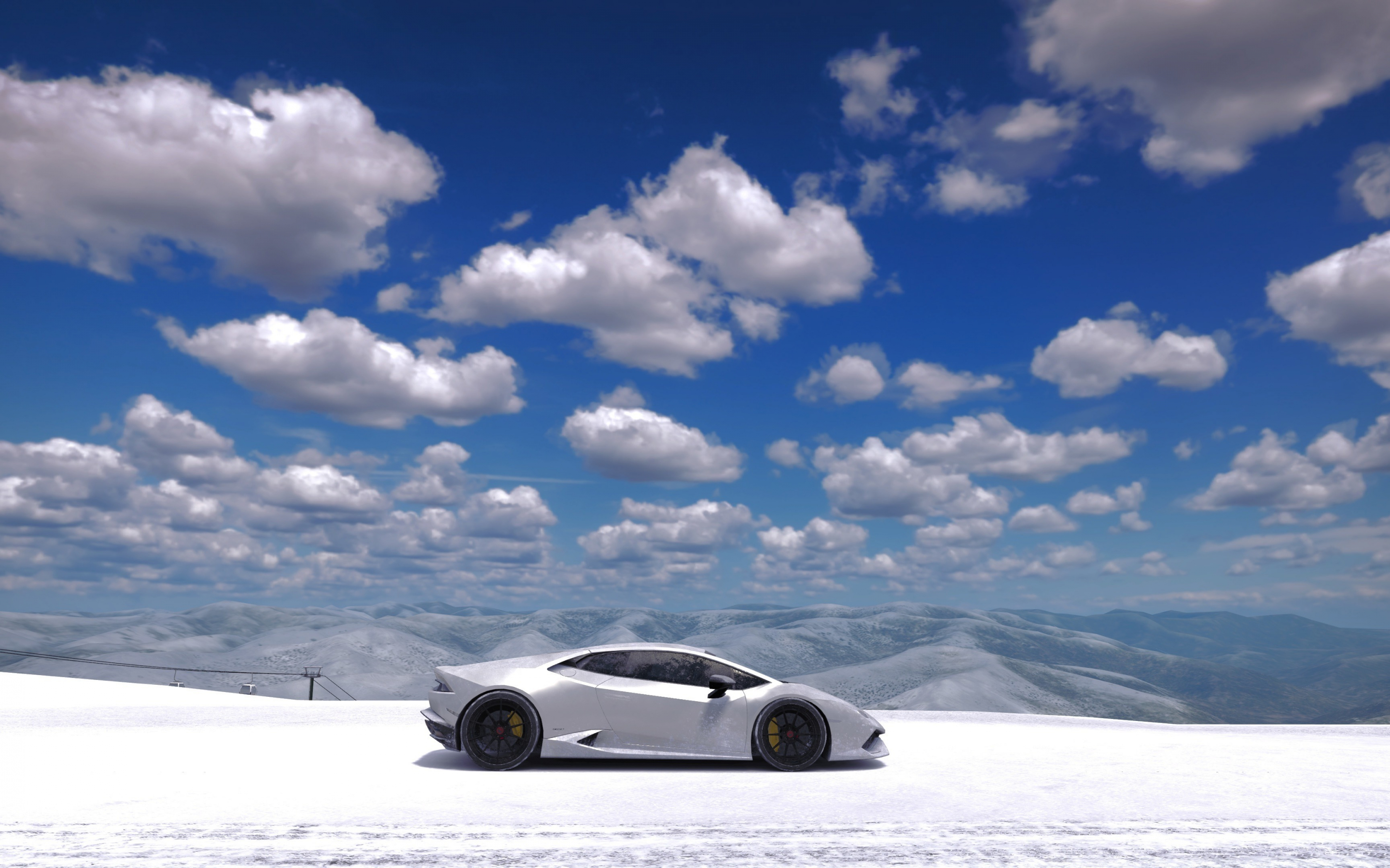 Forza Motorsport 7, video game, sports car, landscape, 2880x1800 wallpaper