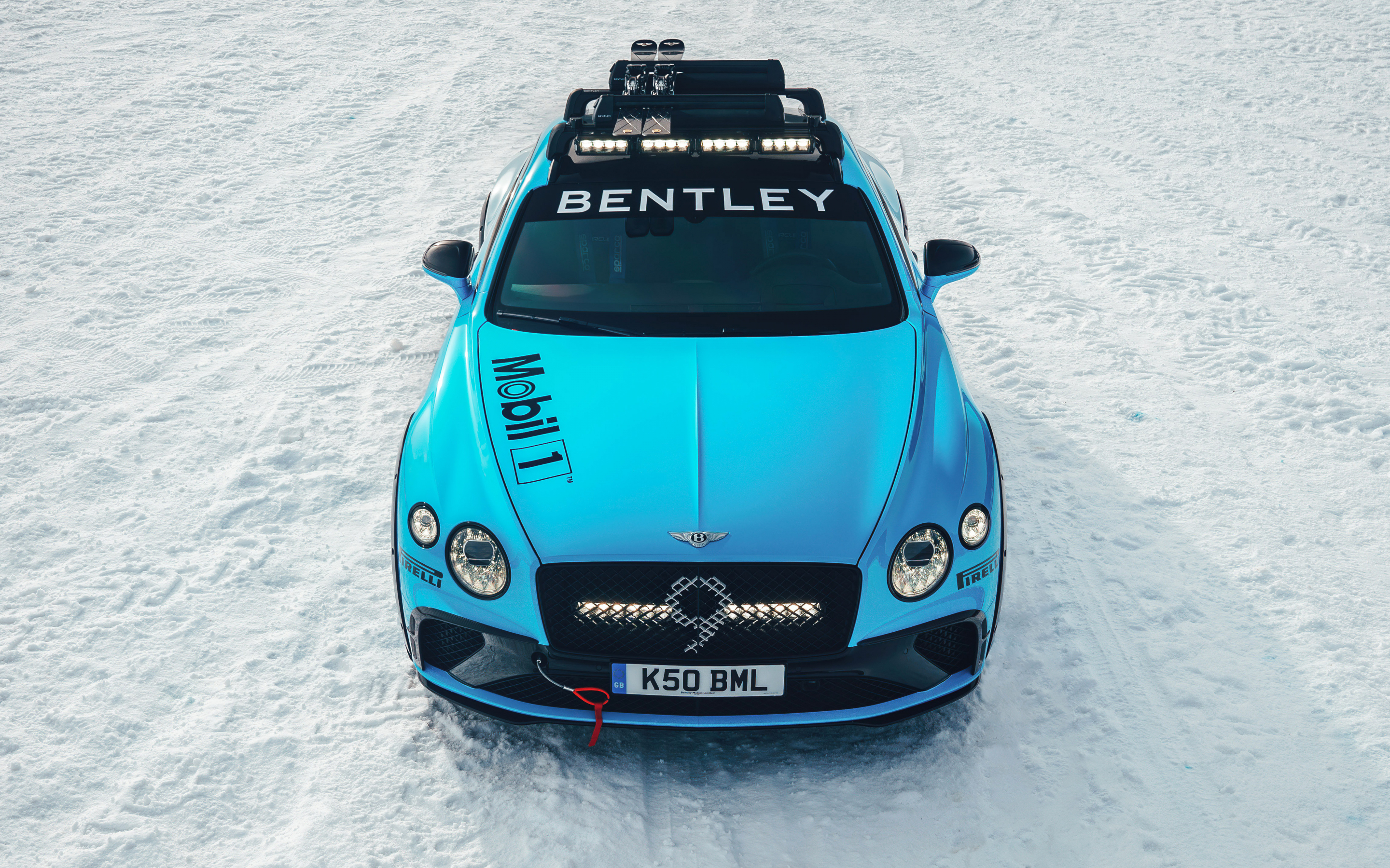 Bentley Continental GT Ice Race, 2020 car, 2880x1800 wallpaper