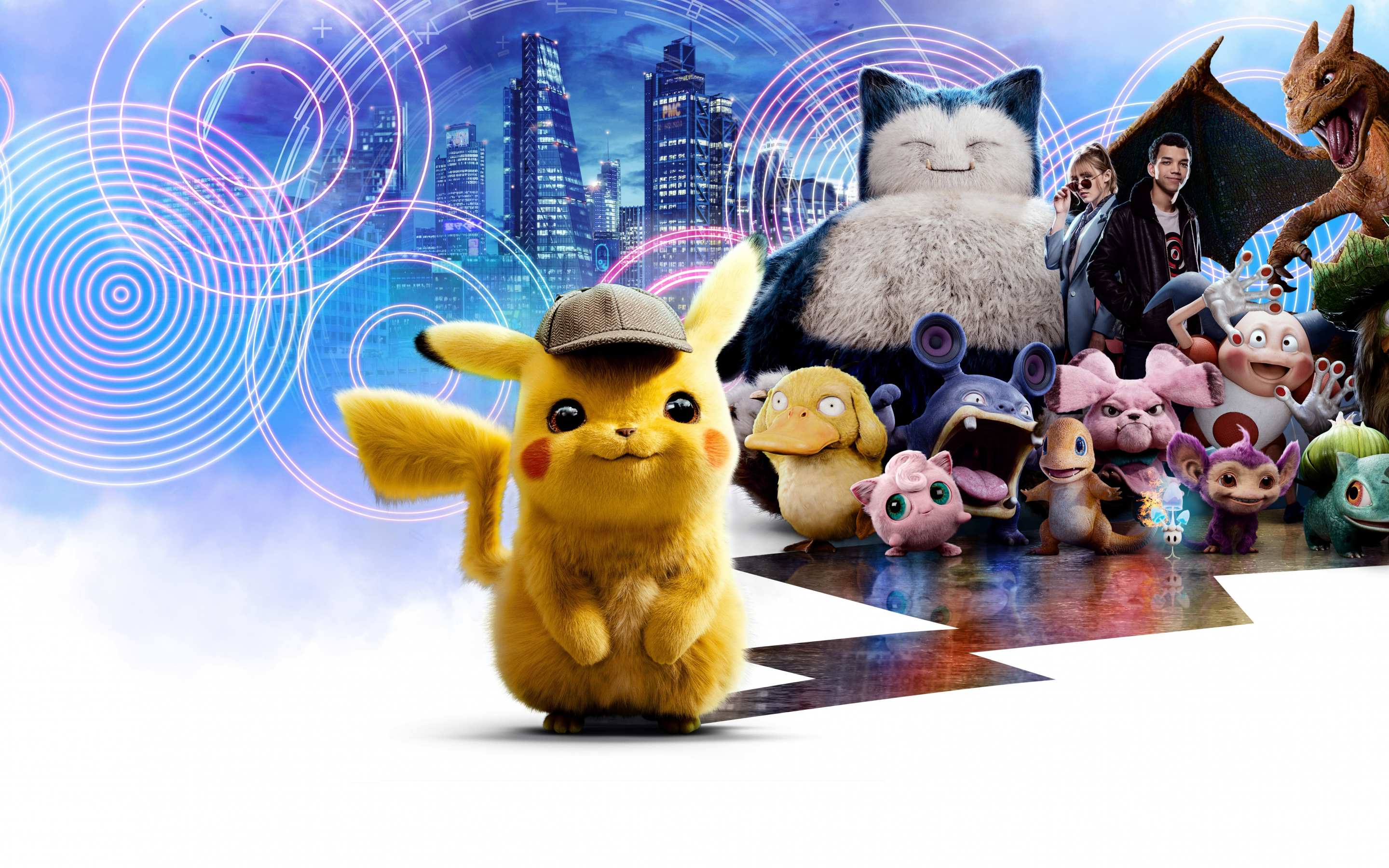 Movie, 2019, POKÉMON Detective Pikachu, Pokemon, 2880x1800 wallpaper