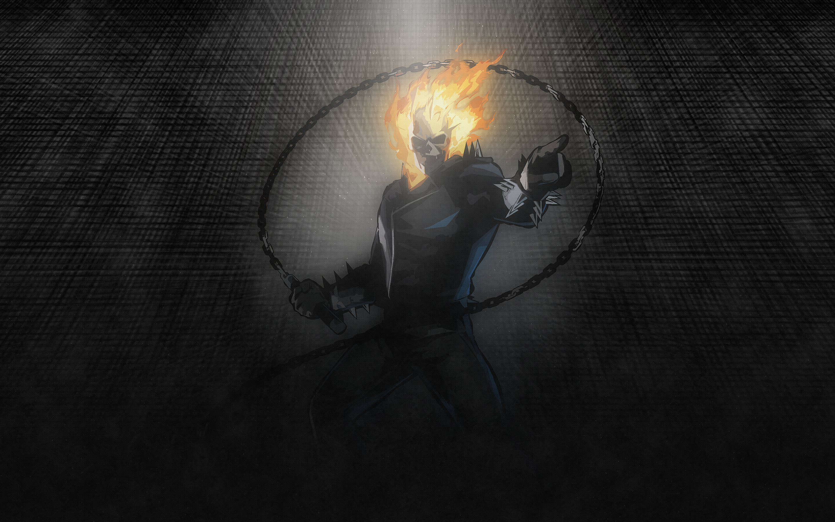 Ghost Rider, marvel, artwork, 2880x1800 wallpaper
