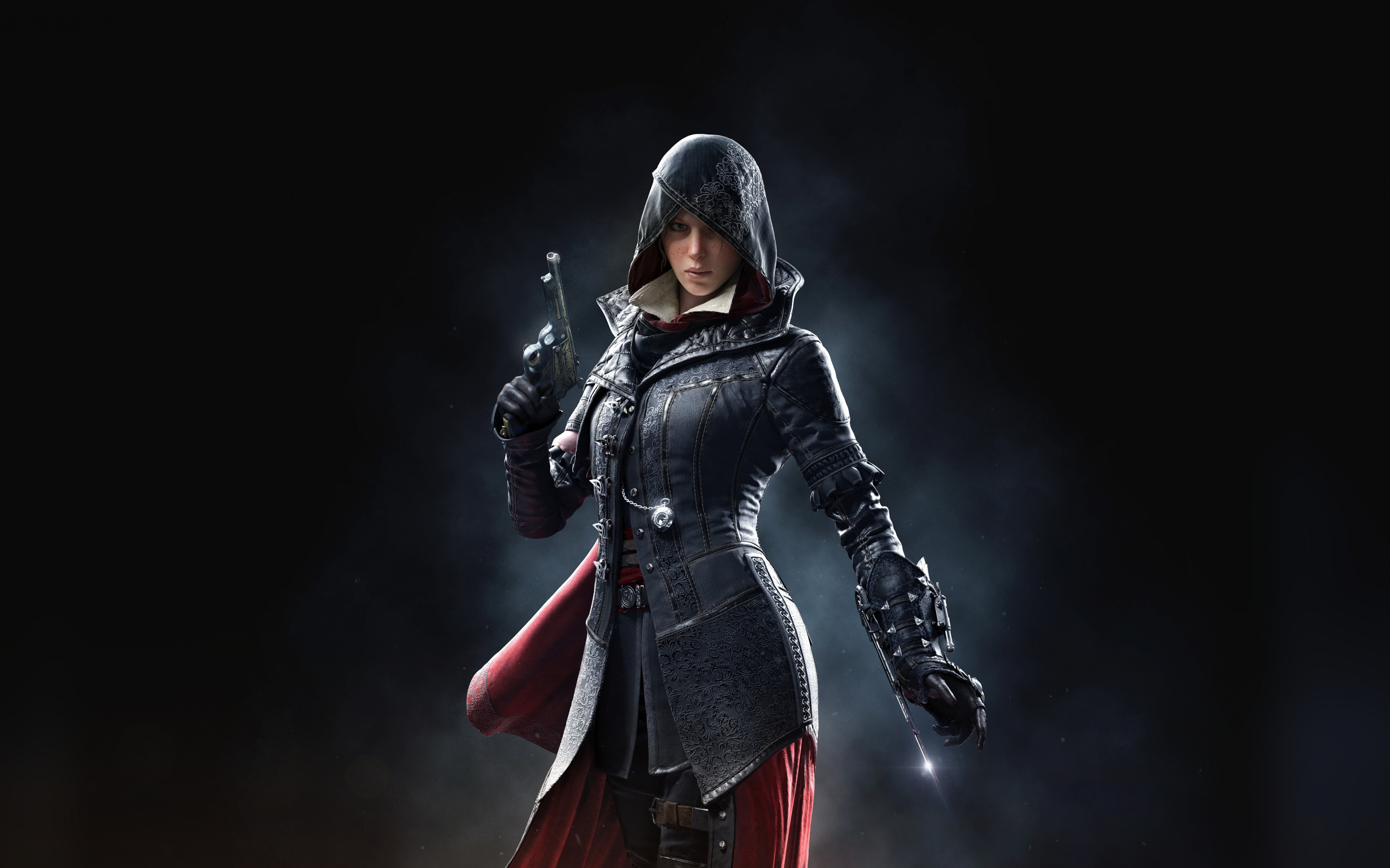 Assassin's Creed Syndicate, video game, girl warrior, art, 2880x1800 wallpaper