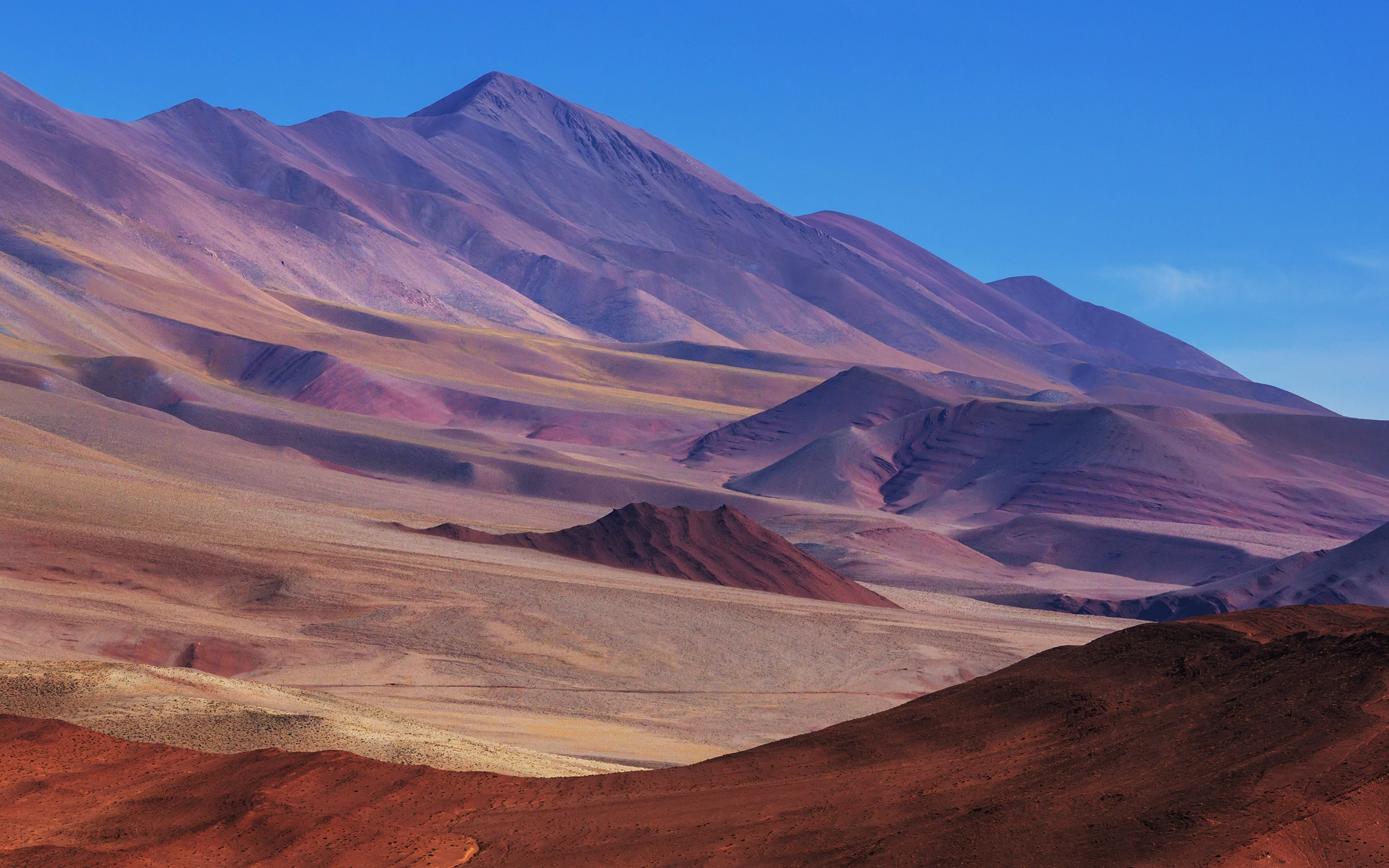Northern Argentina, mountains, desert, landscape, 2880x1800 wallpaper
