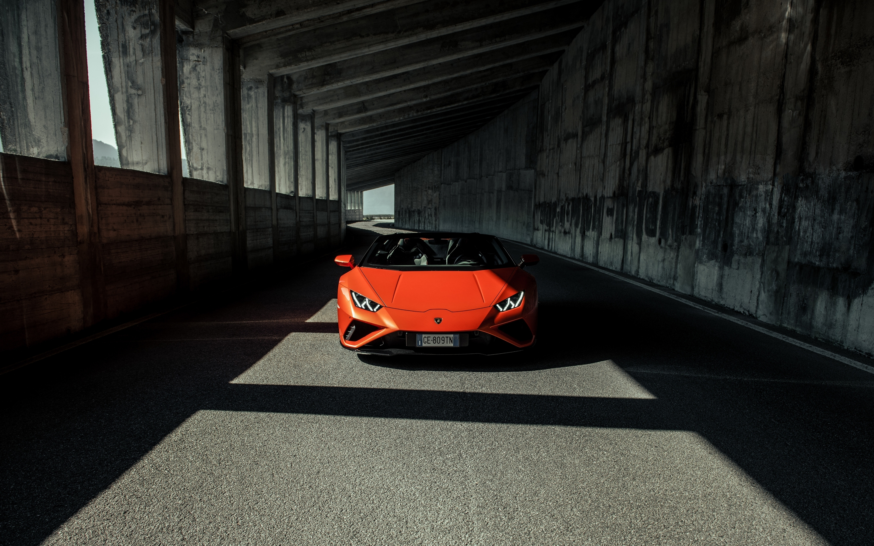 2021 Lamborghini Huracan Evo Spyder, luxury sport car, 2880x1800 wallpaper