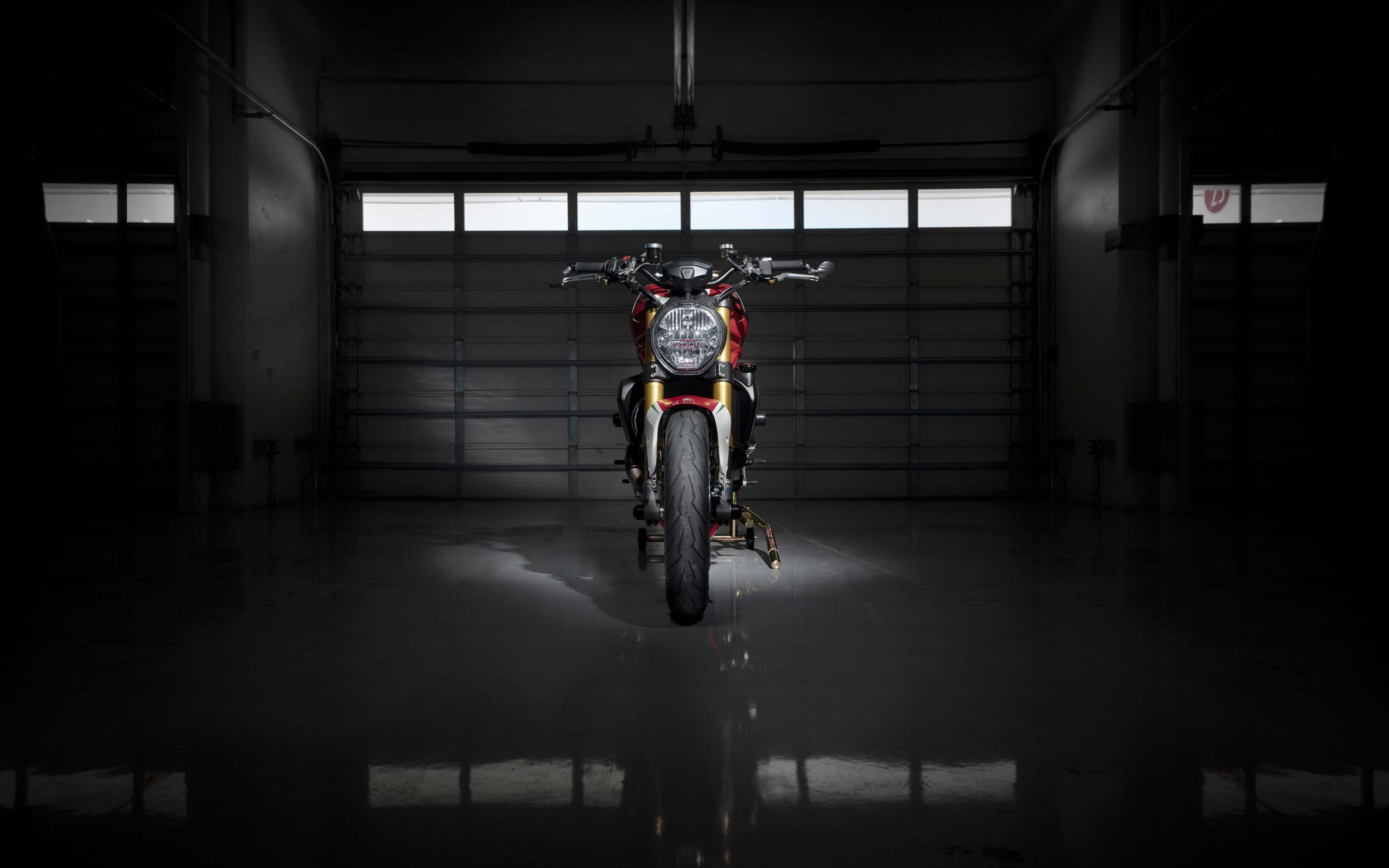 Ducati Monster 1200 Tricolore, 2019, basement, 2880x1800 wallpaper