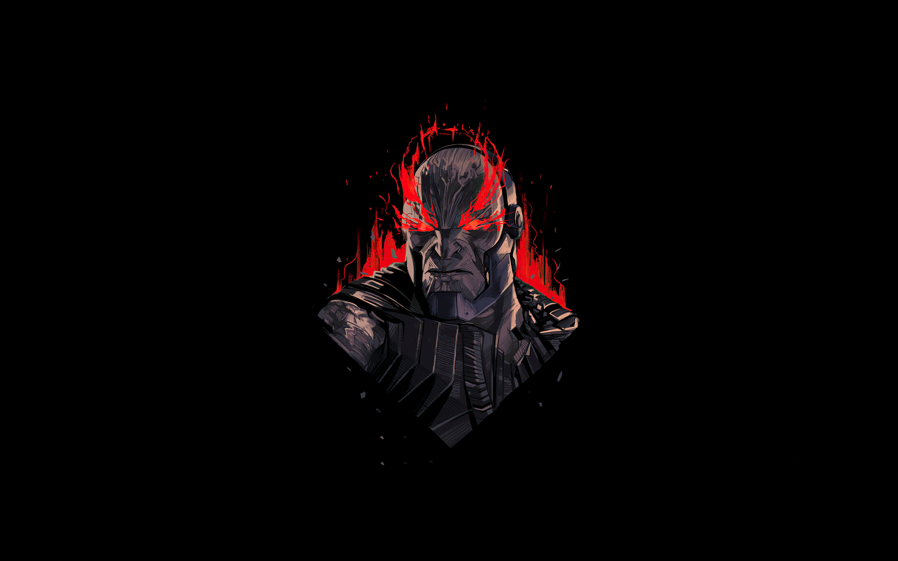 Darkseid, minimal, 2021, 2880x1800 wallpaper