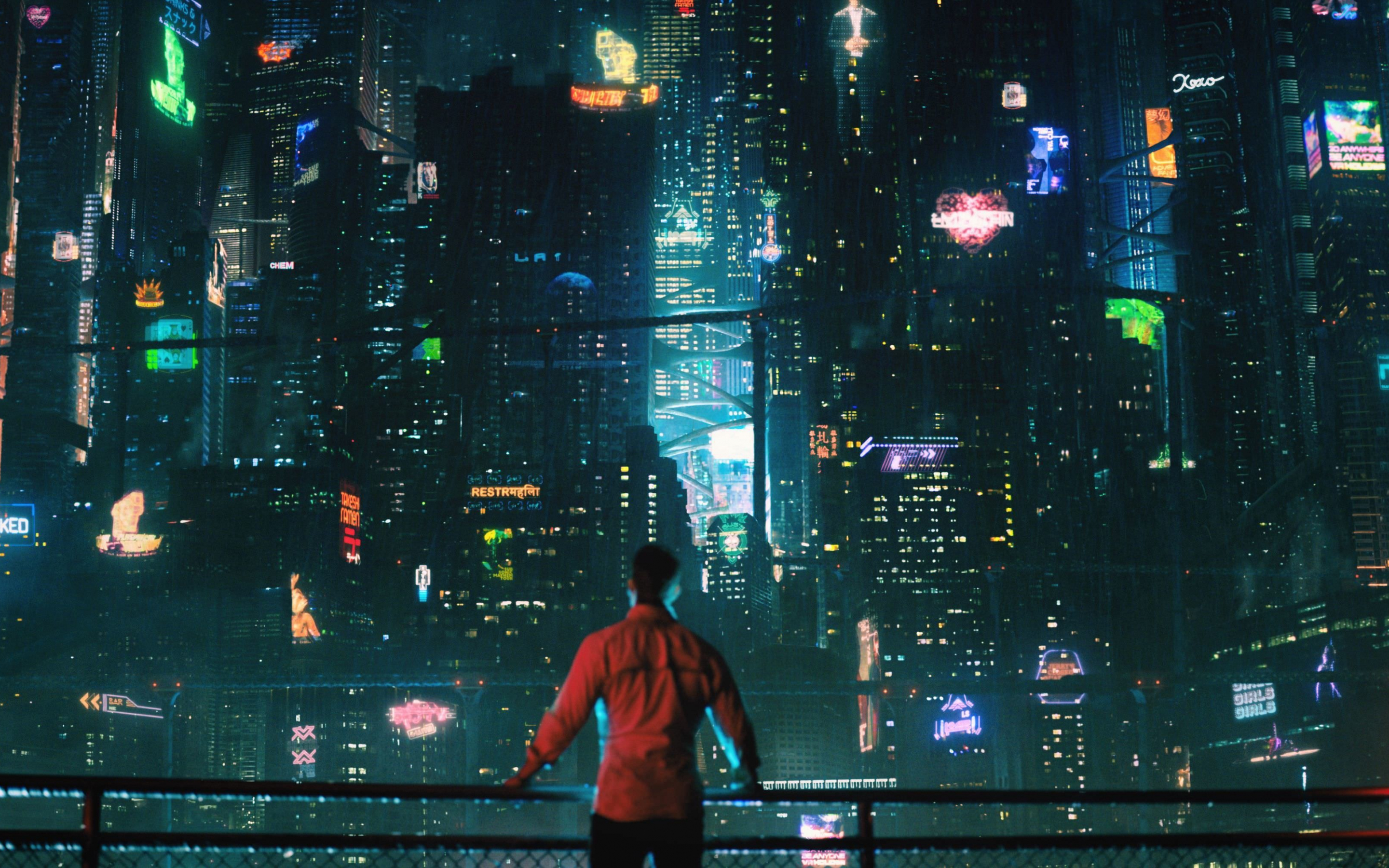 Altered carbon, 2018, tv series, poster, 2880x1800 wallpaper