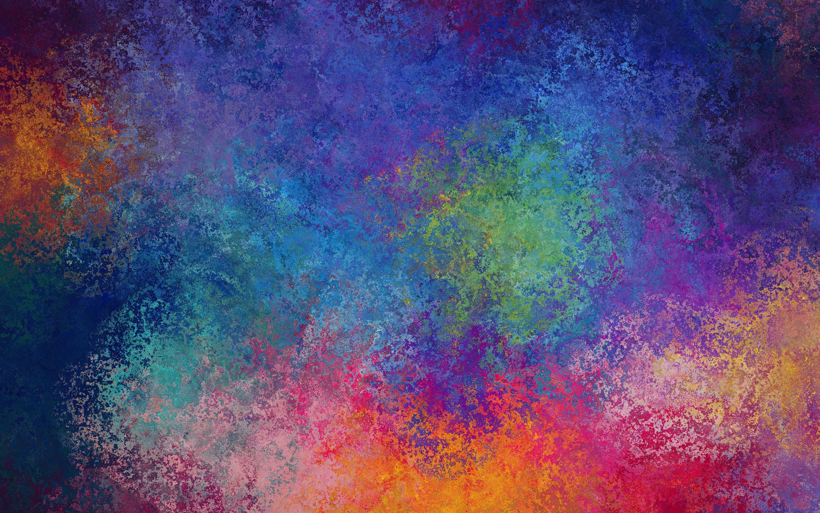 Texture, colorful, splatters, 2880x1800 wallpaper