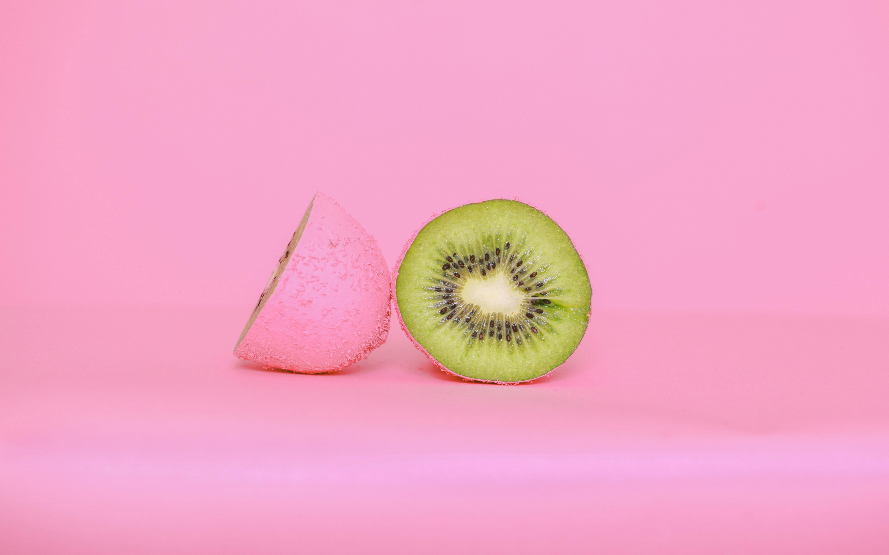 Fruit, pink theme, kiwifruit, 2880x1800 wallpaper