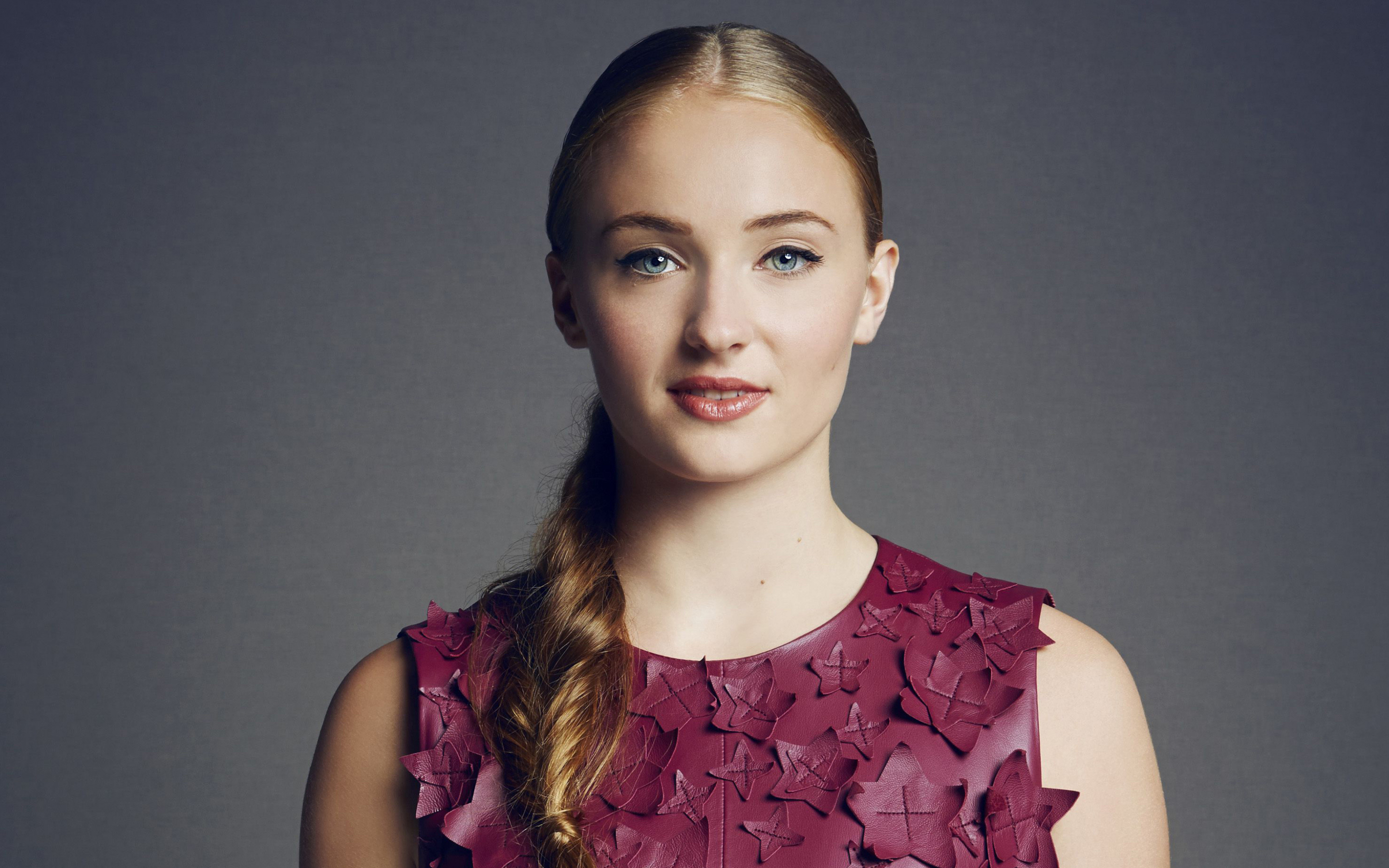 Sophie turner, marie claire, smile, 2018, 2880x1800 wallpaper