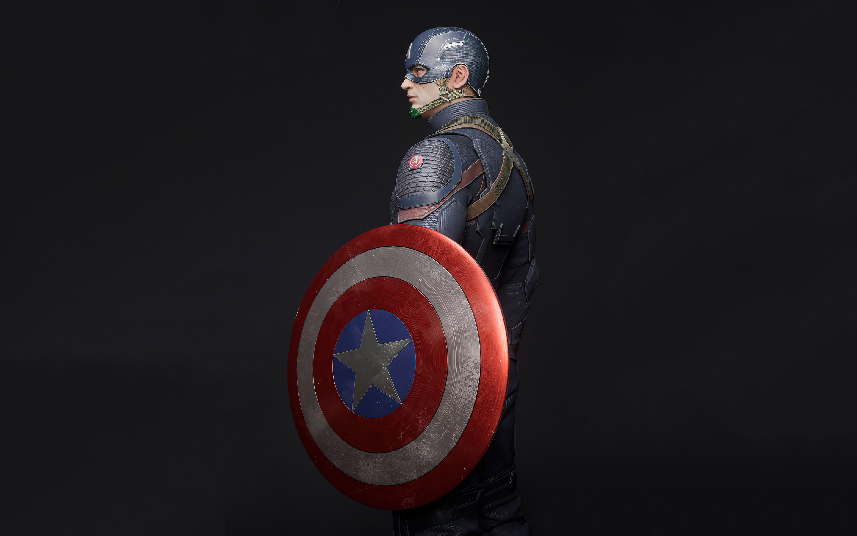 Captain America, First Avenger, superhero, 2020 artwork, 2880x1800 wallpaper
