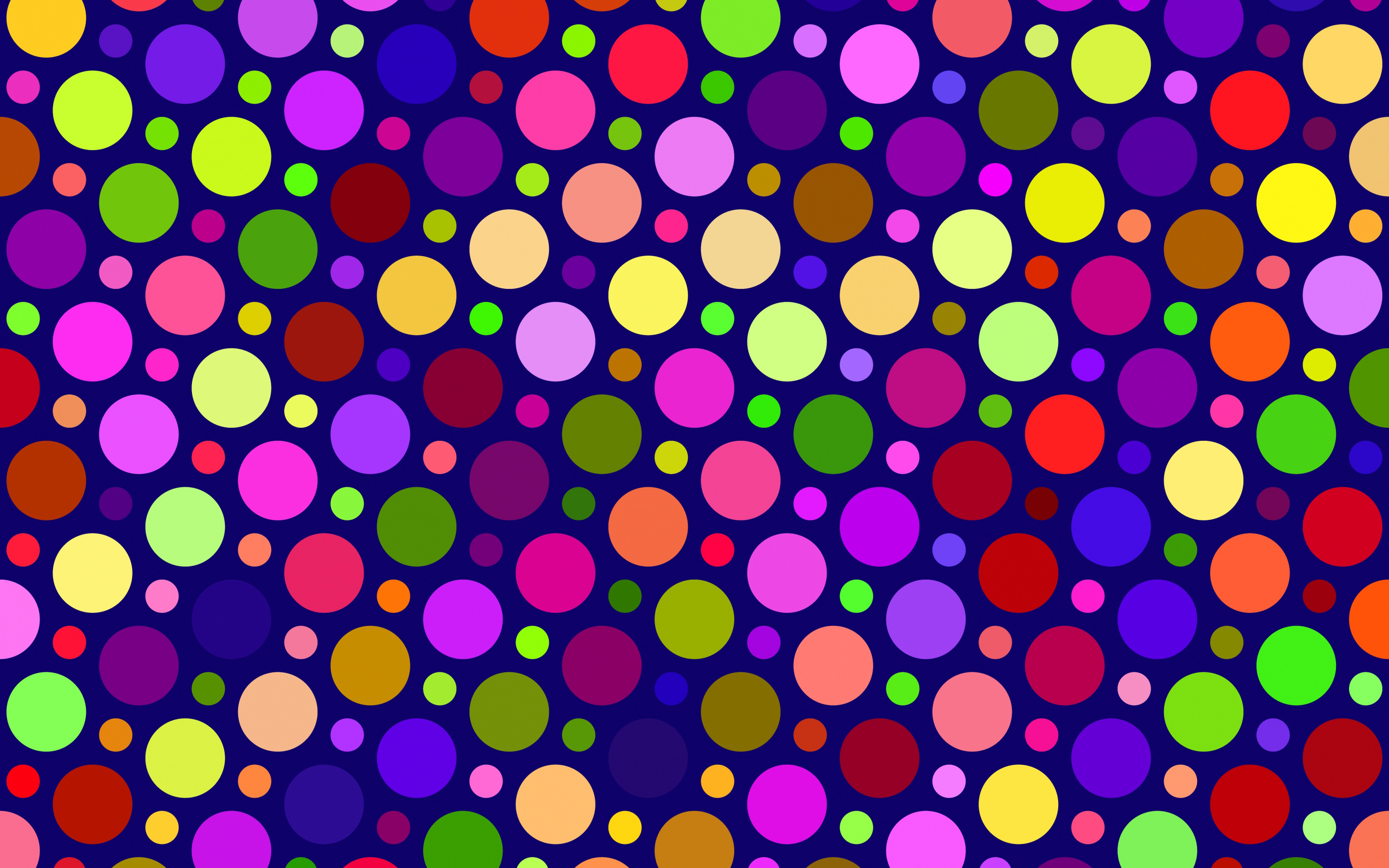 Texture, colorful, circles, abstract, 2880x1800 wallpaper