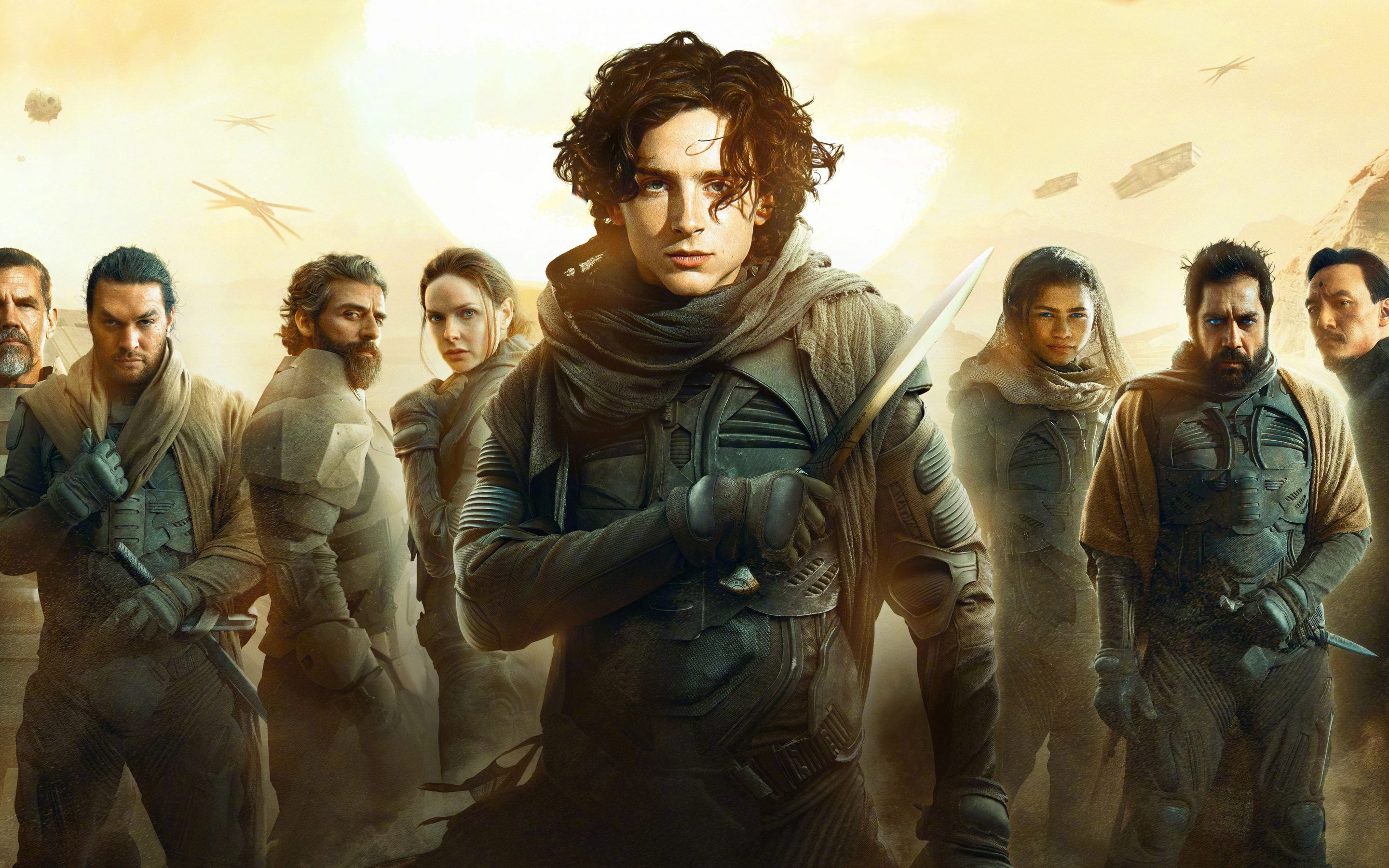 Dune, 2021 sci-fi movie, poster, 2880x1800 wallpaper