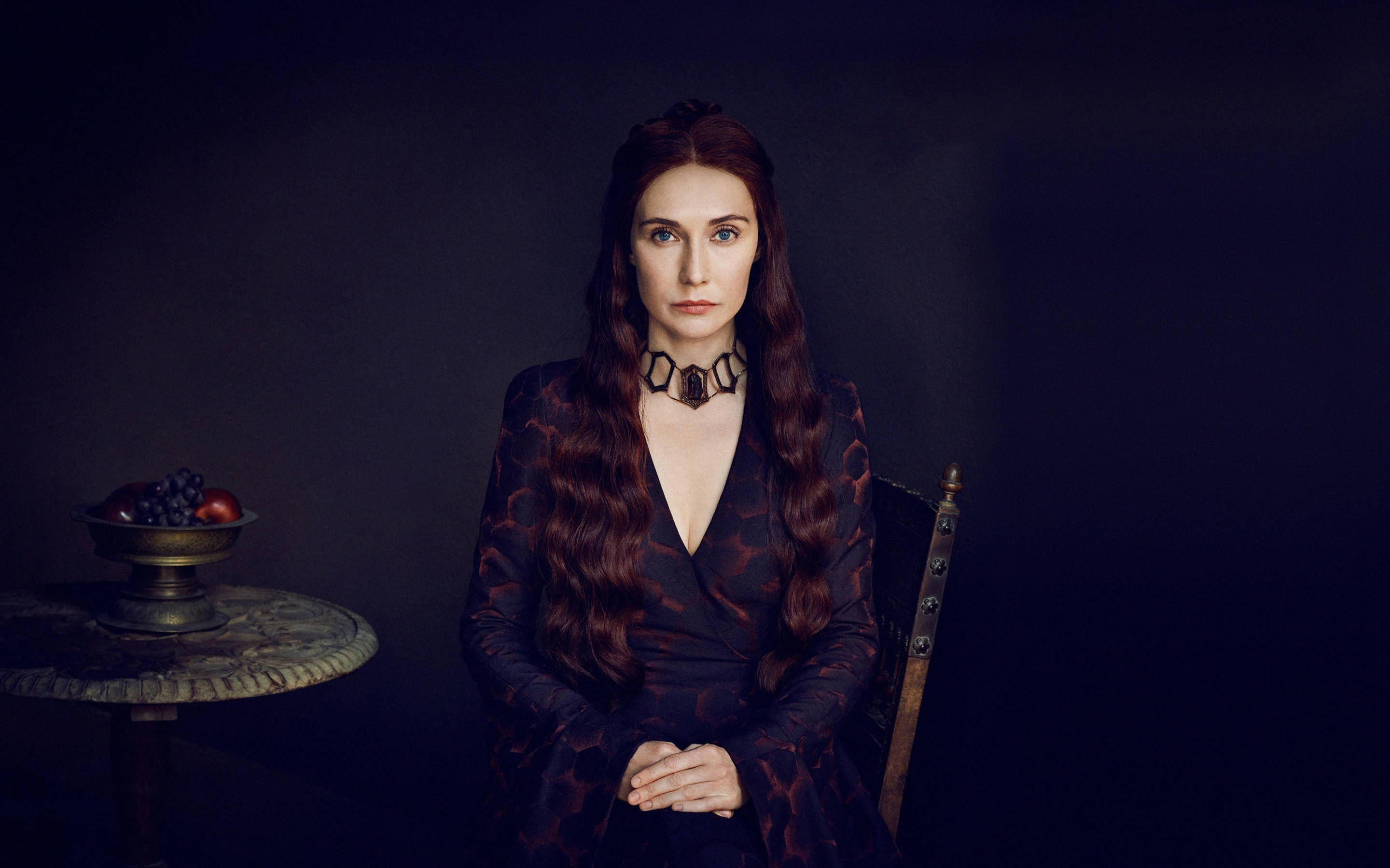 Melisandre, Carice van Houten, Game of Thrones, Finale season 8, 2019, 2880x1800 wallpaper