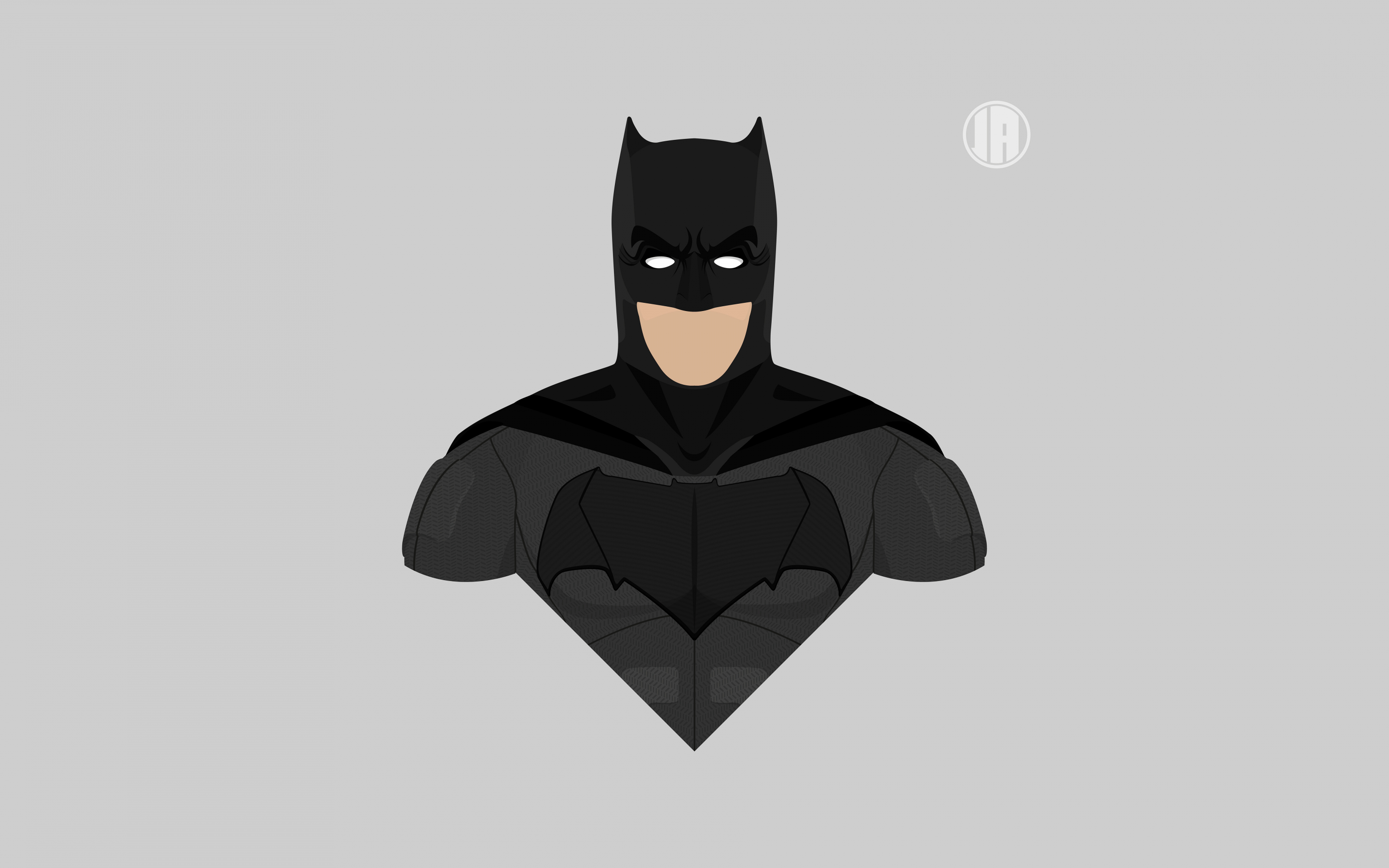 Batman, minimalism, superhero, 2880x1800 wallpaper