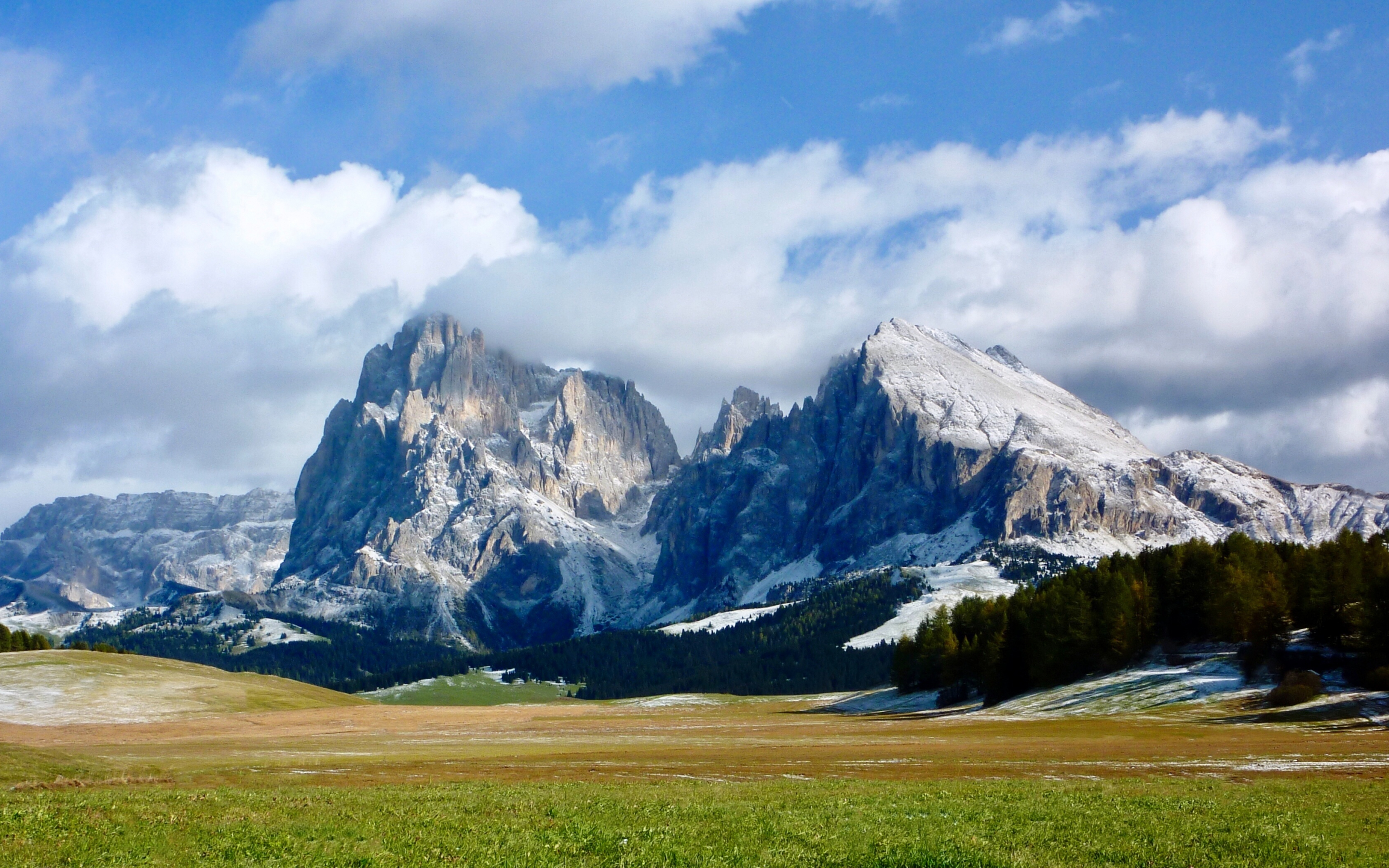 Mountains, South Tyrol, nature, landscape, 2880x1800 wallpaper
