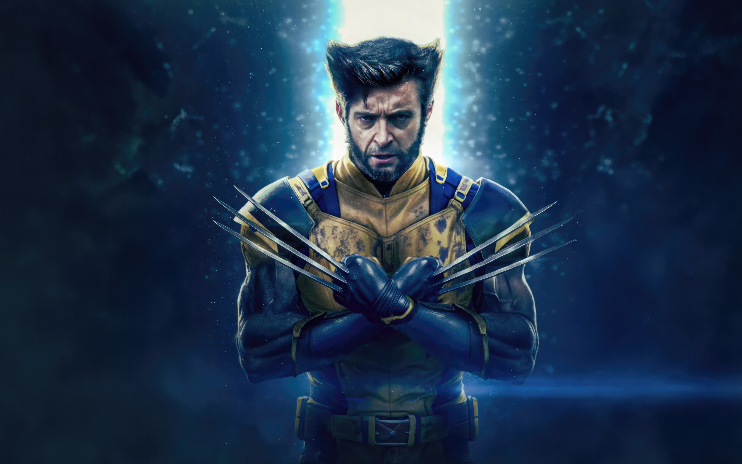 Wolverine. primal power, x-men, art, 2880x1800 wallpaper