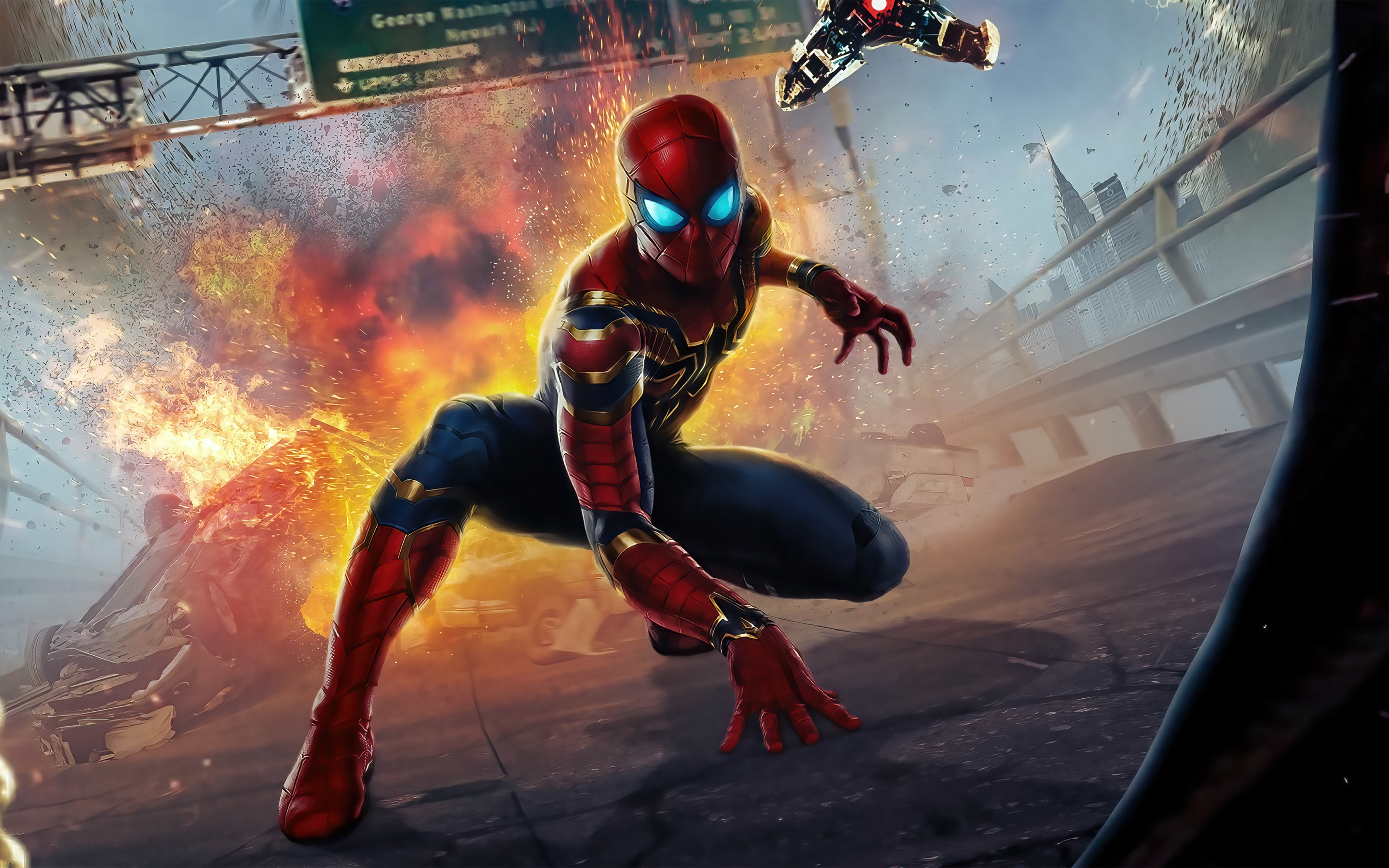 Spider-Man: No Way Home, 2021 movie, poster, 2880x1800 wallpaper