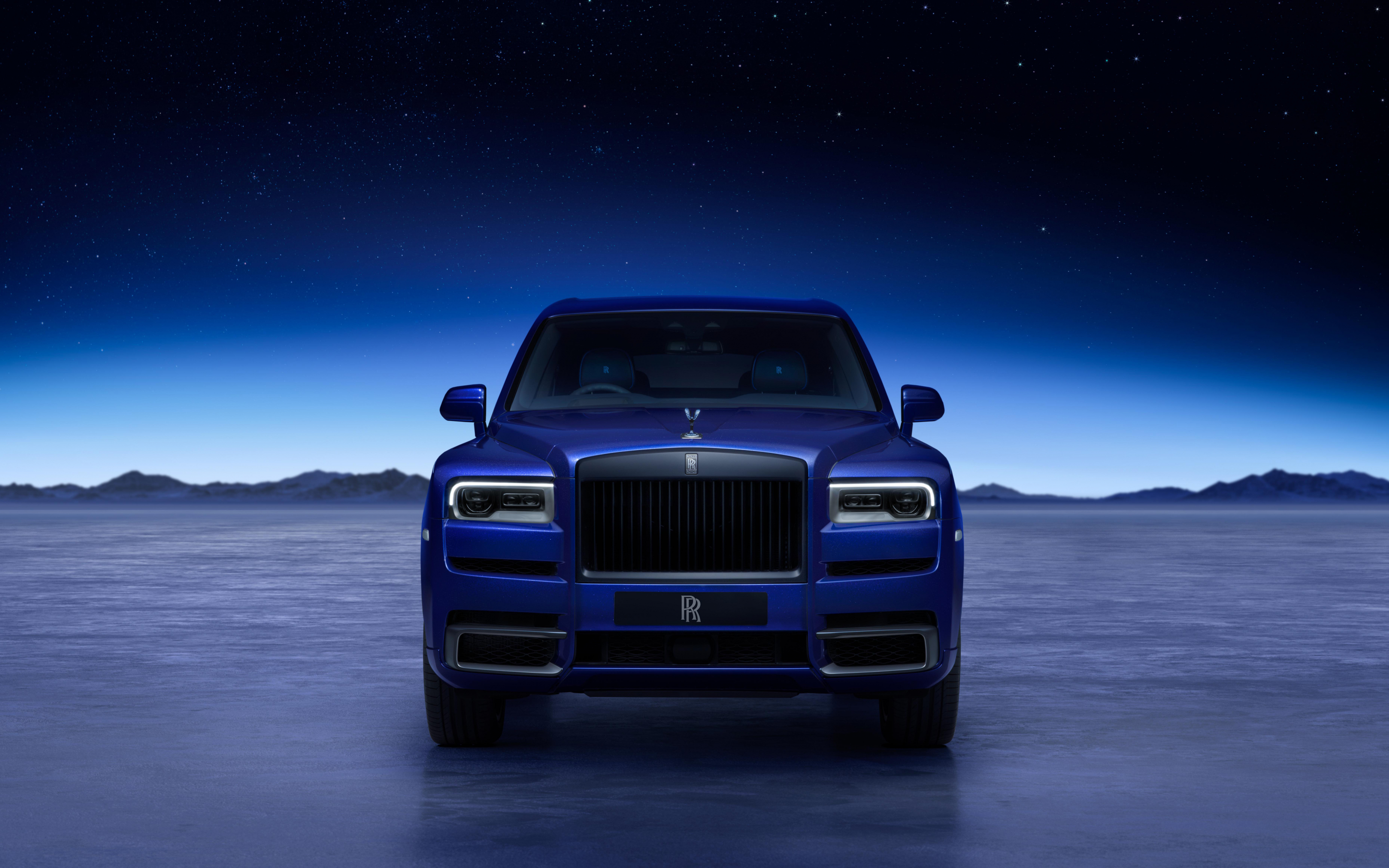 2023 Rolls-Royce Cullinan, blue car, 2880x1800 wallpaper