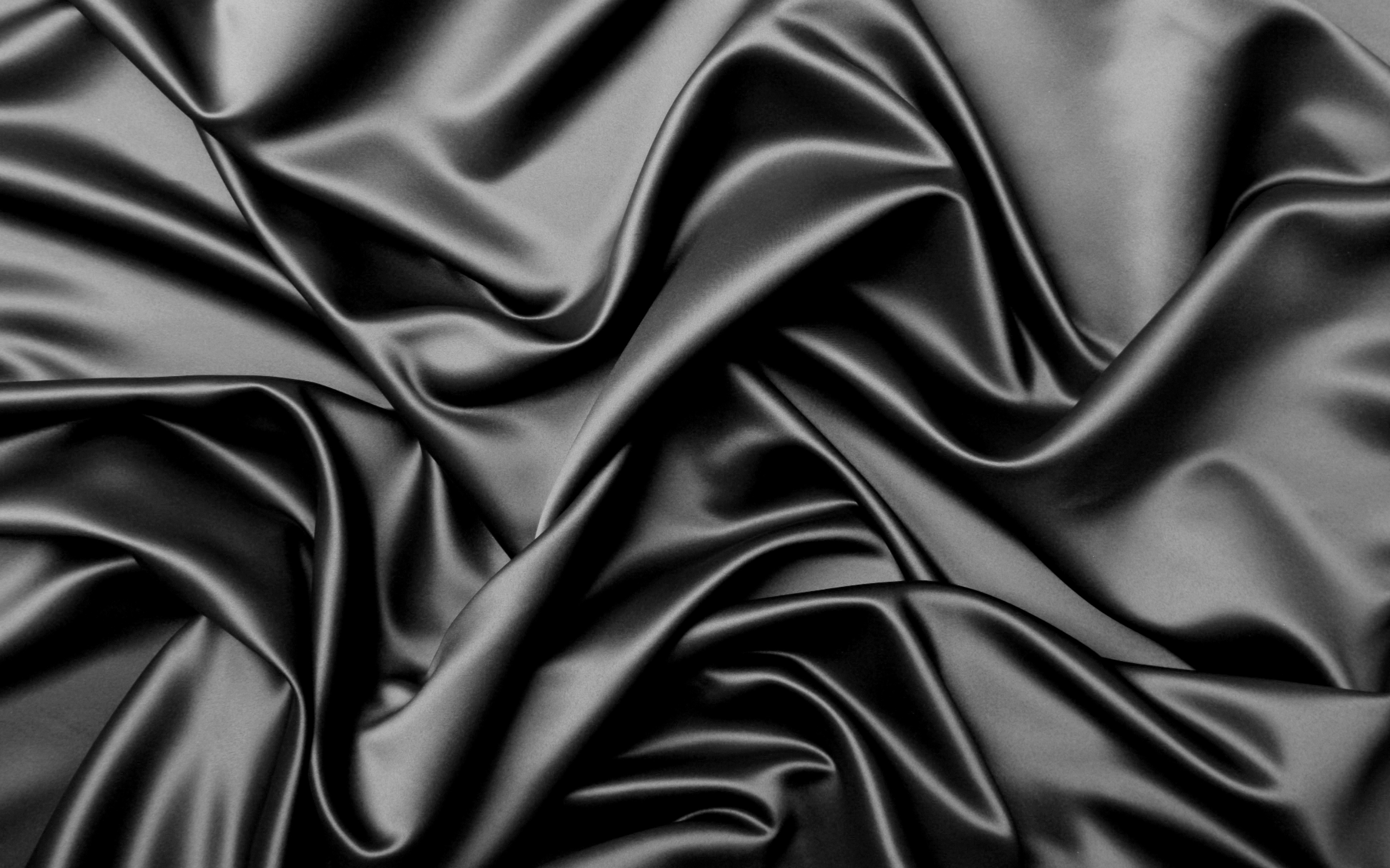 Black, fabric, texture, 2880x1800 wallpaper