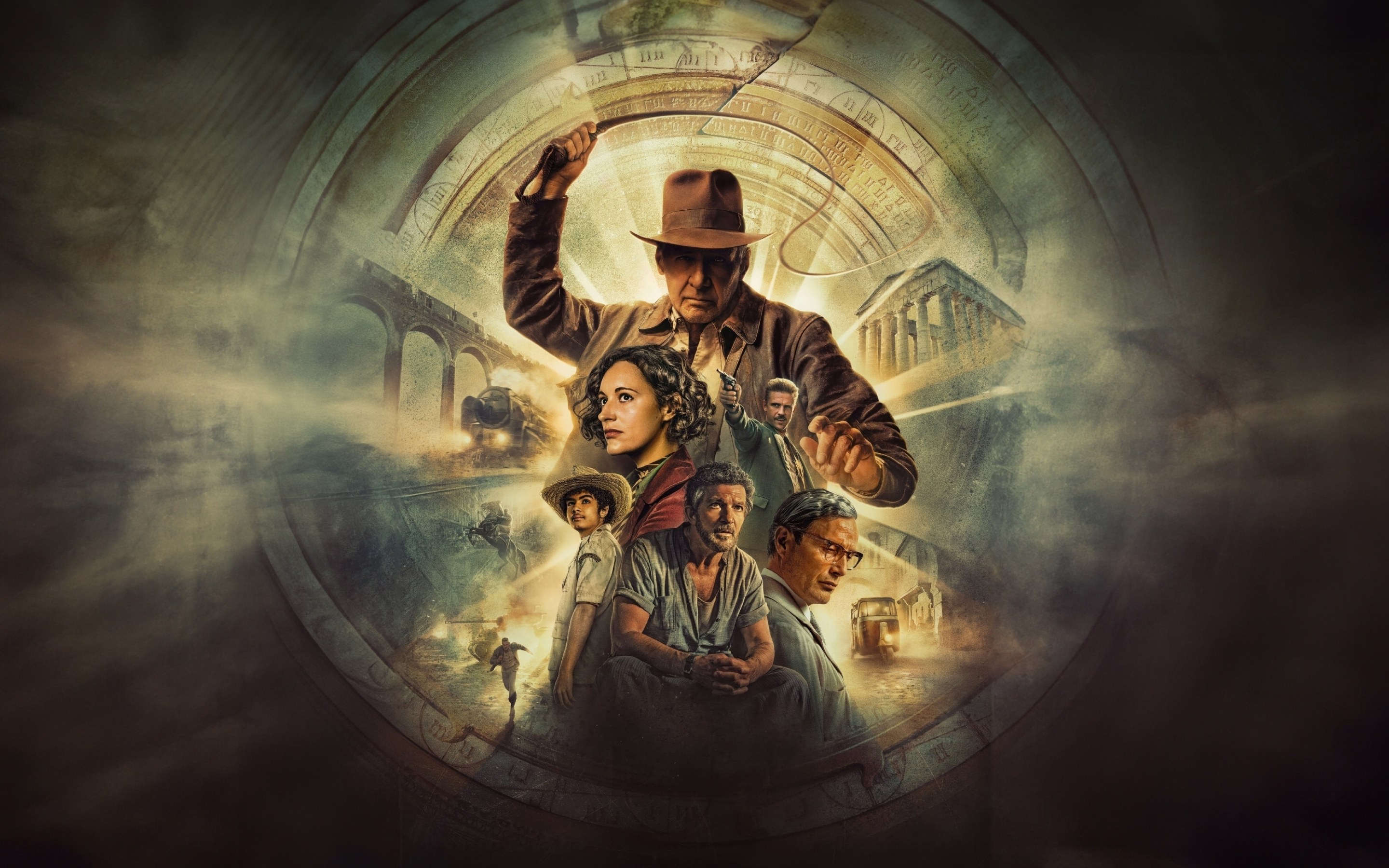 Movie, Indiana Jones and the Dial of Destiny, poster, 2880x1800 wallpaper