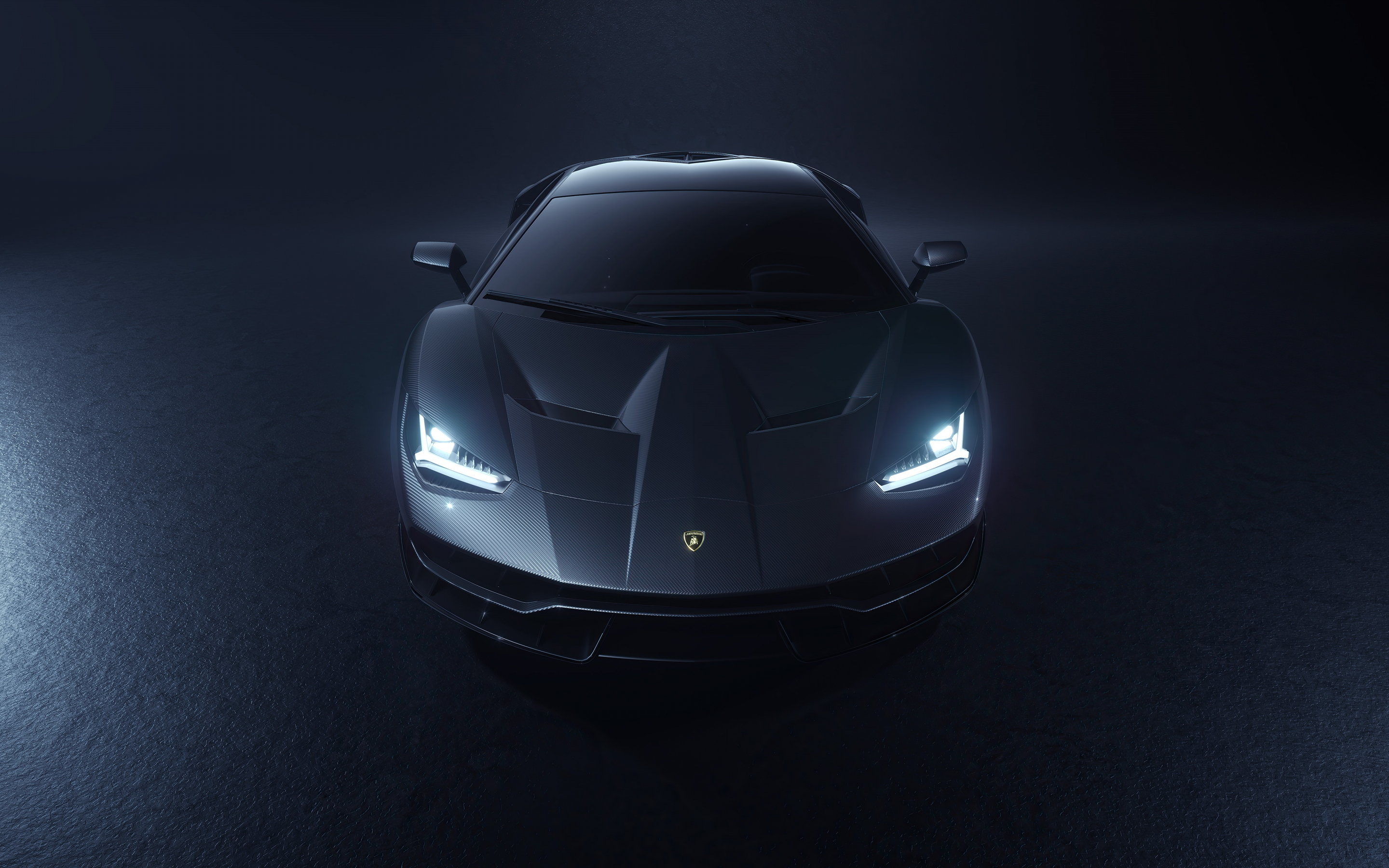 Lamborghini Centenario Grey, sport car, 2021, 2880x1800 wallpaper