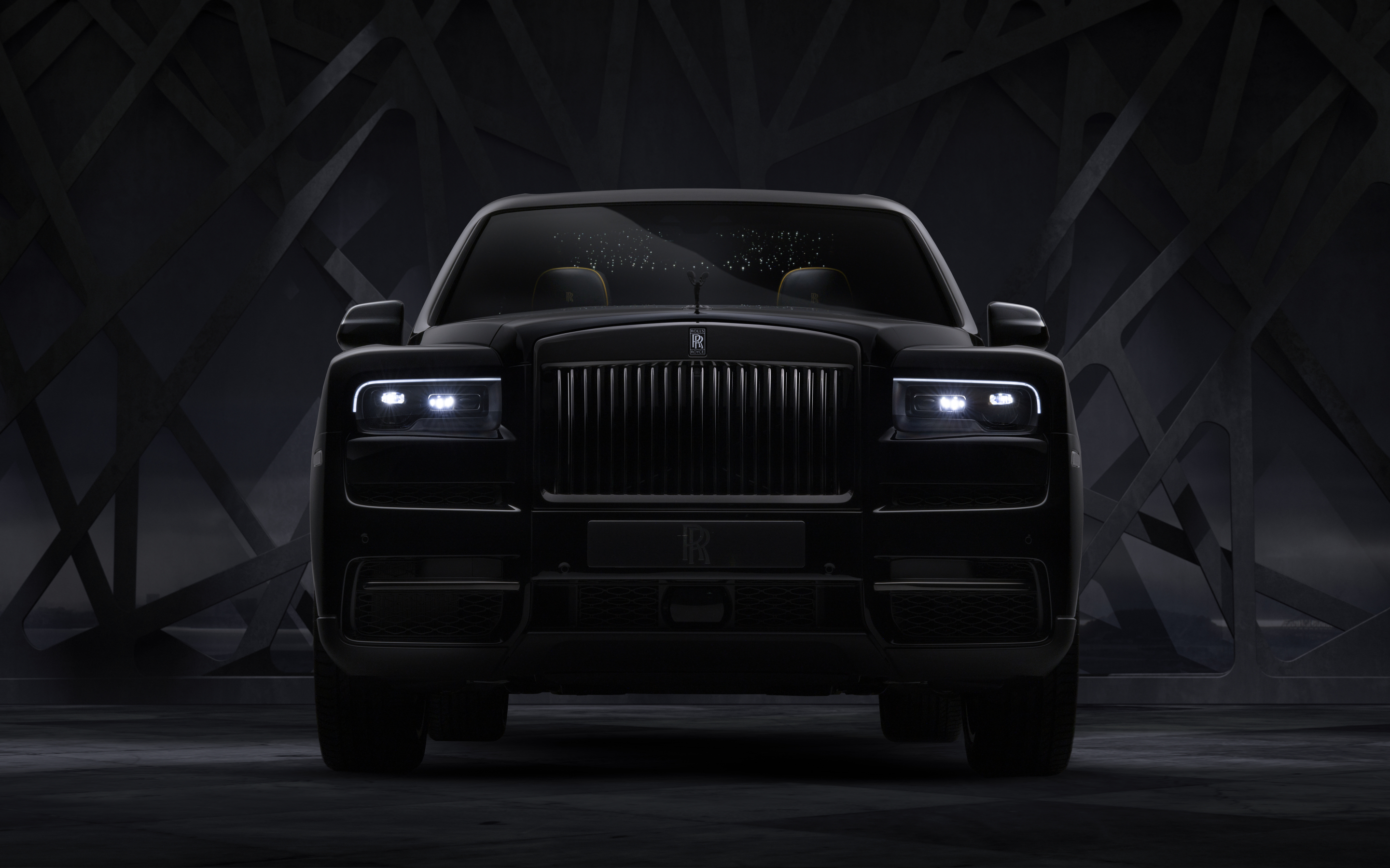 Rolls-Royce Cullinan black badge, luxury car, 2019, 2880x1800 wallpaper