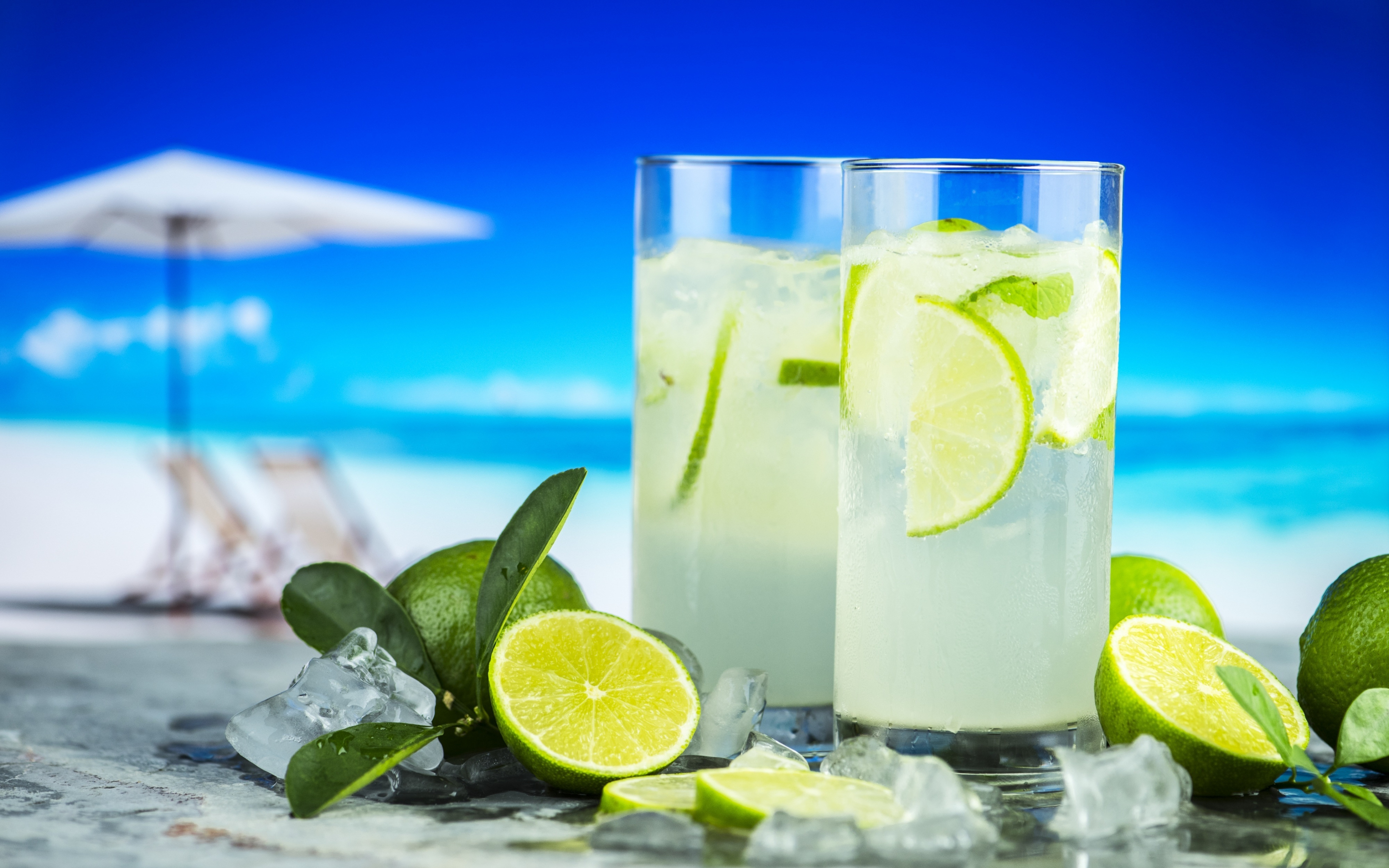 Lemonade, drink, lemon, holiday, summer, 2880x1800 wallpaper