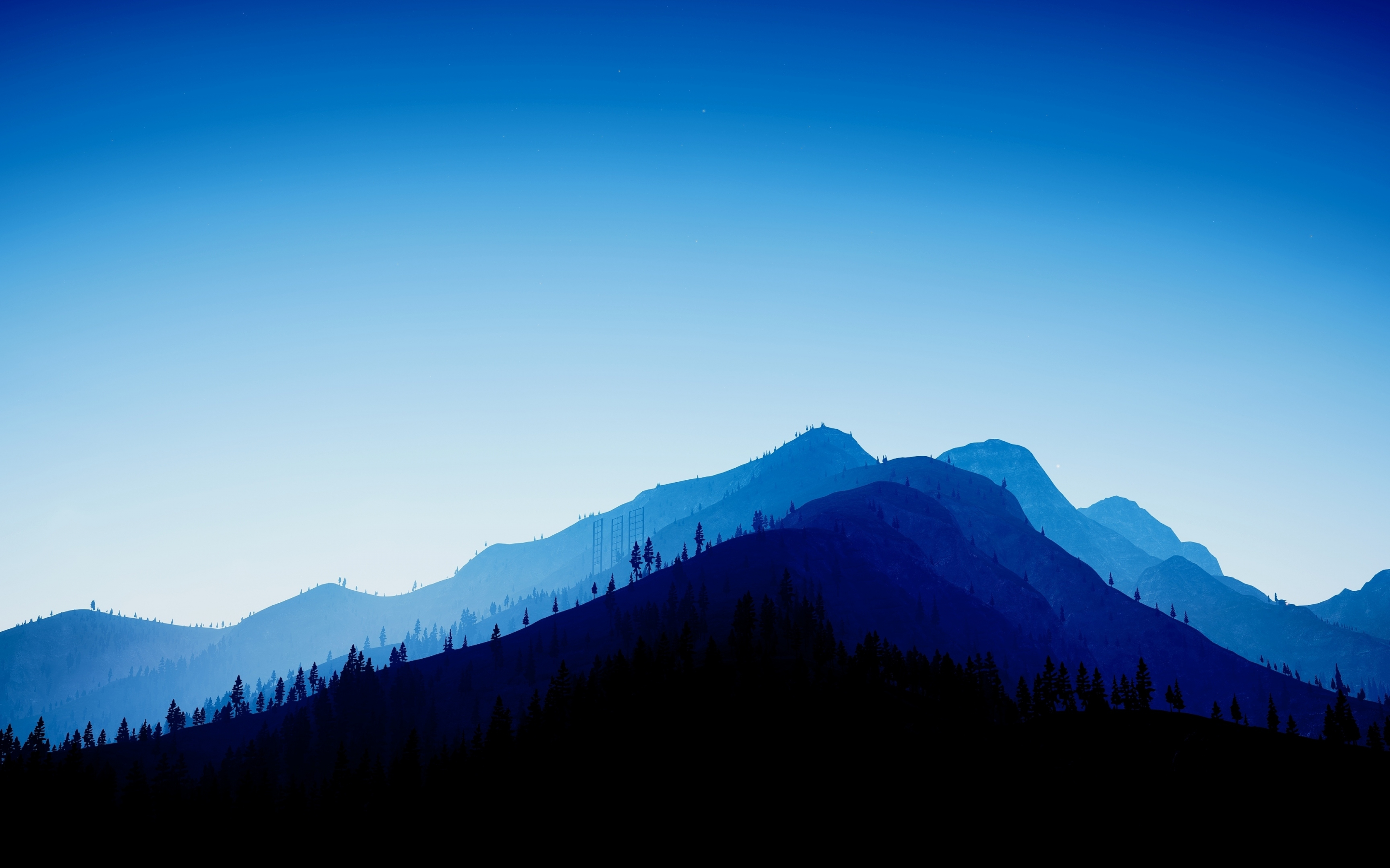 Far cry, video game, mountains, horizon, silhouette, 2880x1800 wallpaper