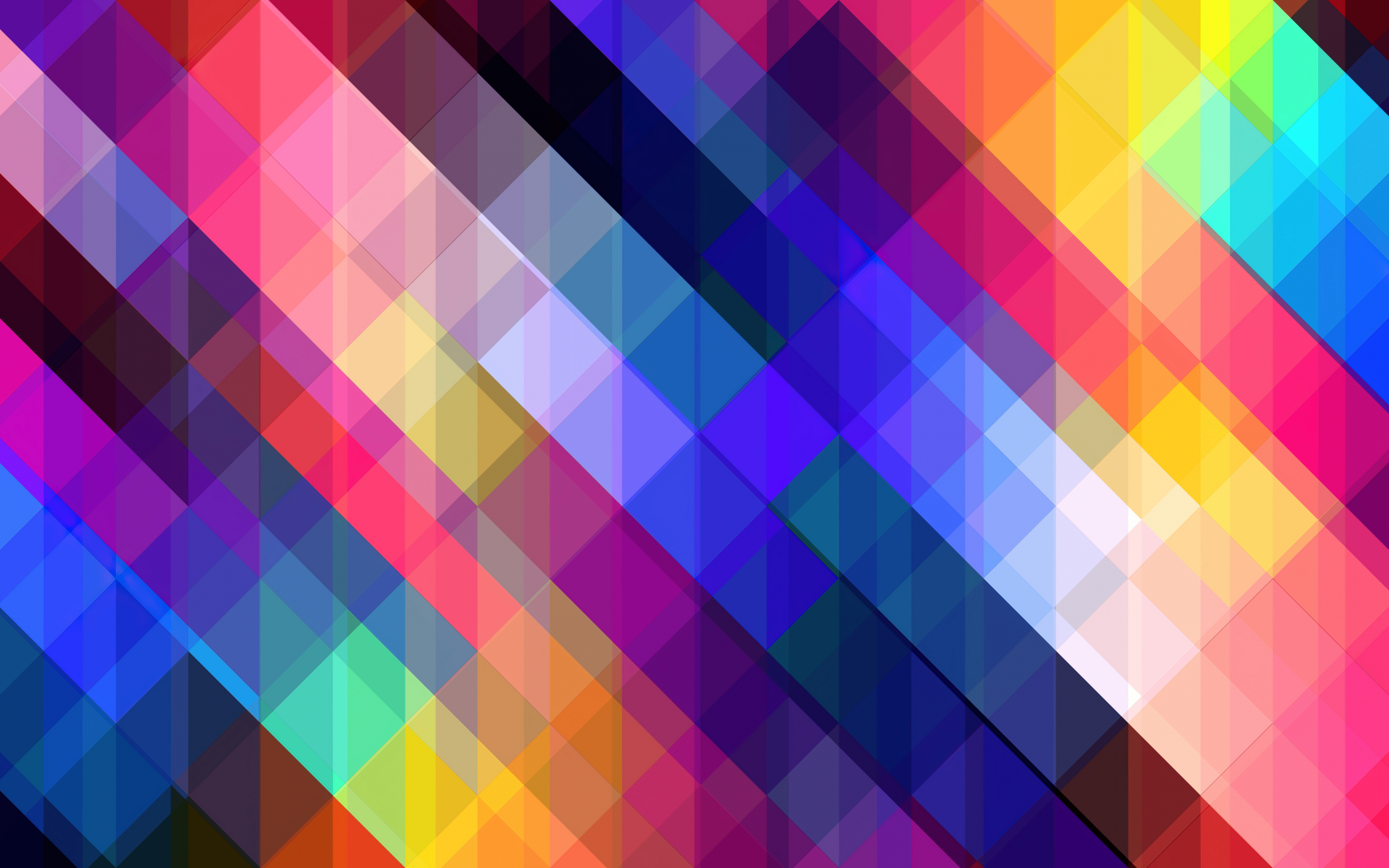 Colorful pattern, abstract small squares, colorful, 2880x1800 wallpaper