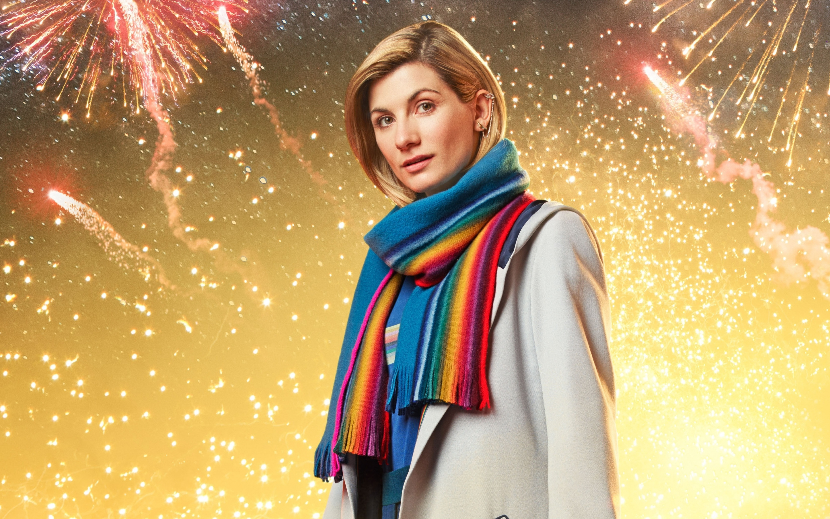 TV show, Jodie Whittaker, celebrity, Doctor Who, 2880x1800 wallpaper