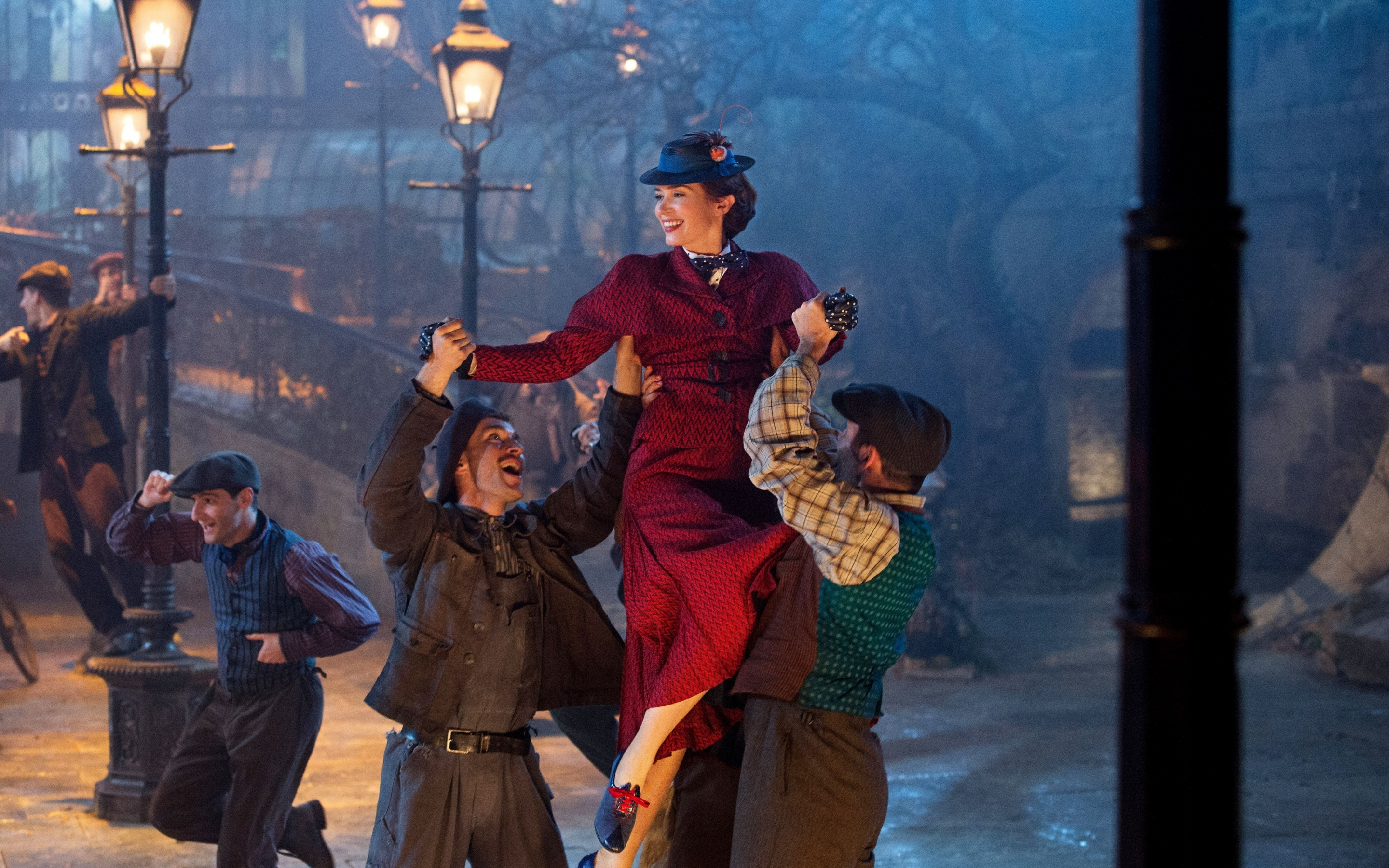 Movie, Mary Poppins Returns, joy, dance, 2880x1800 wallpaper
