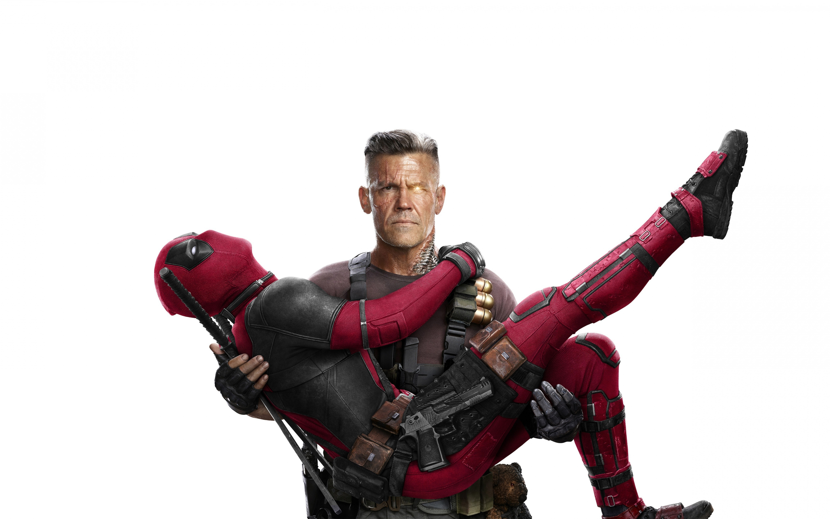 Cable and deadpool, deadpool 2, movie, 2880x1800 wallpaper