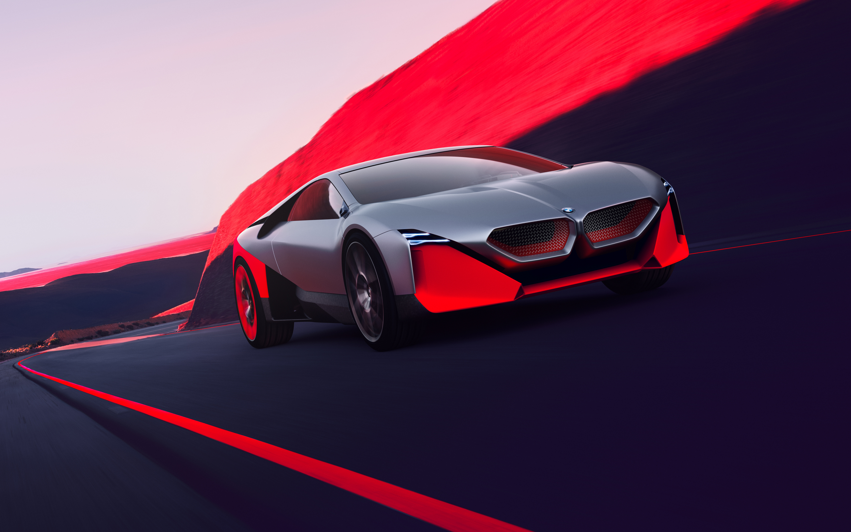 BMW Vision M Next, Concept car, hybrid sports car, 2880x1800 wallpaper
