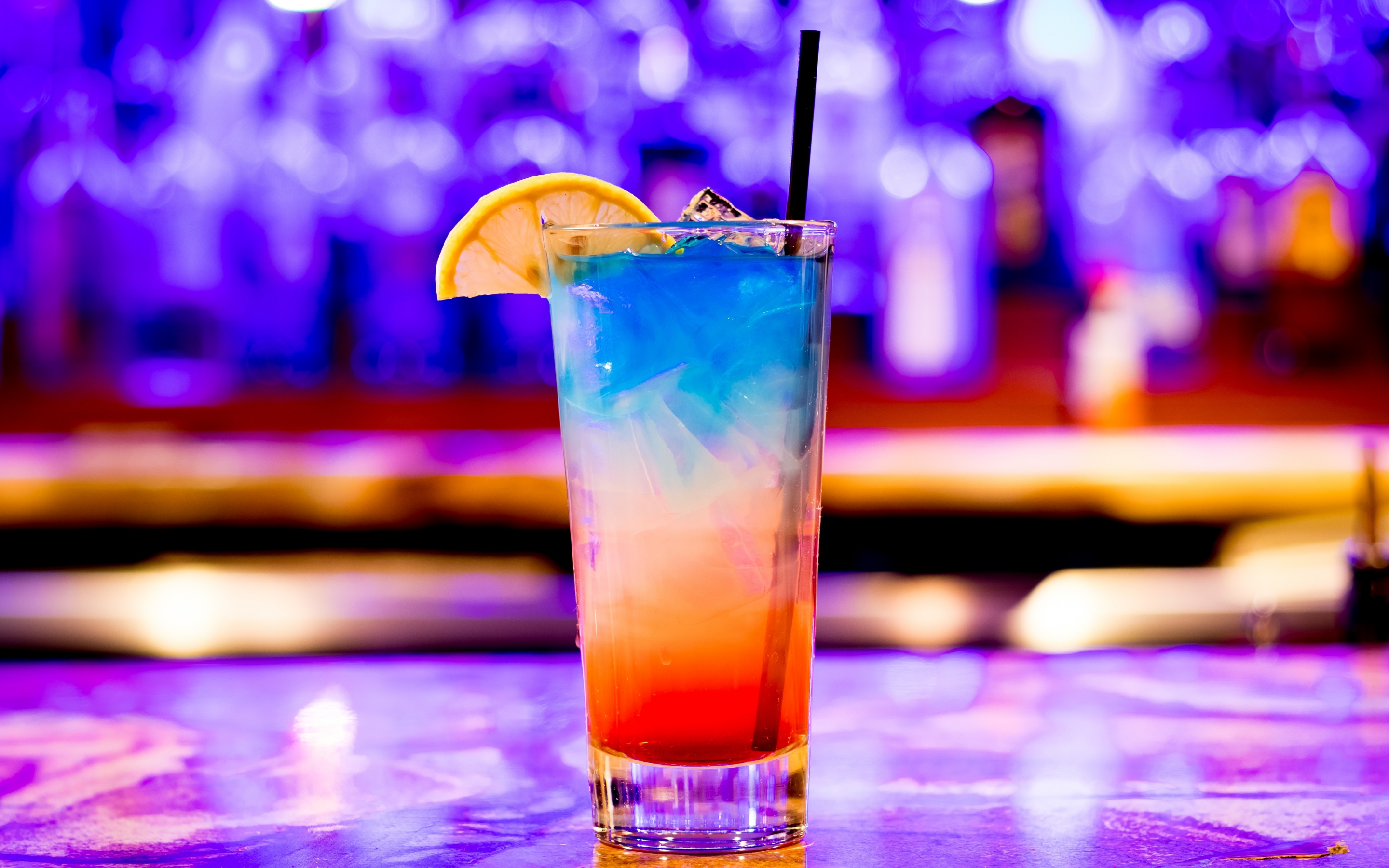 Cocktail, colorful, summer, drink, close up, 2880x1800 wallpaper