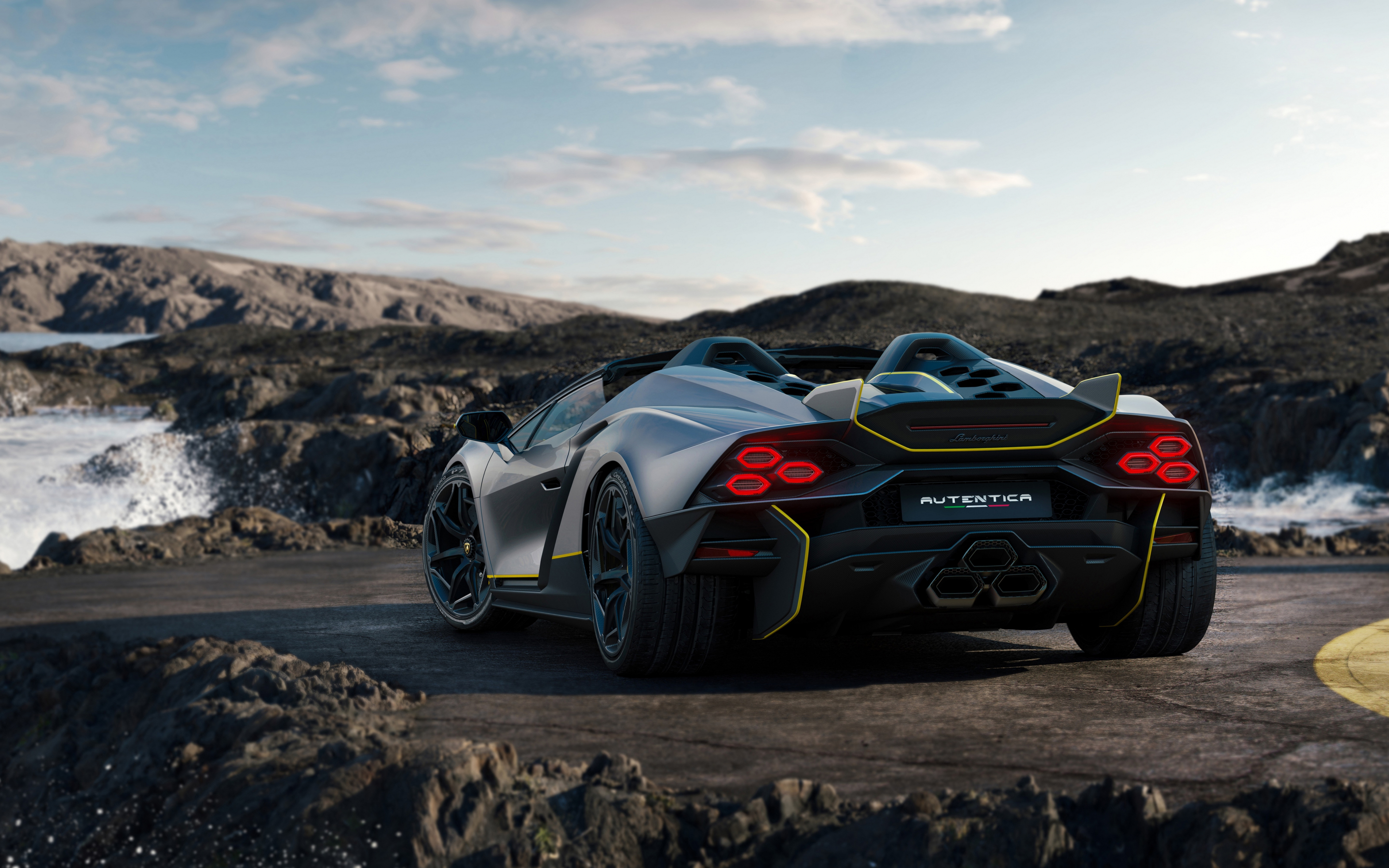 Sports car, Lamborghini Invincible, 2023, 2880x1800 wallpaper
