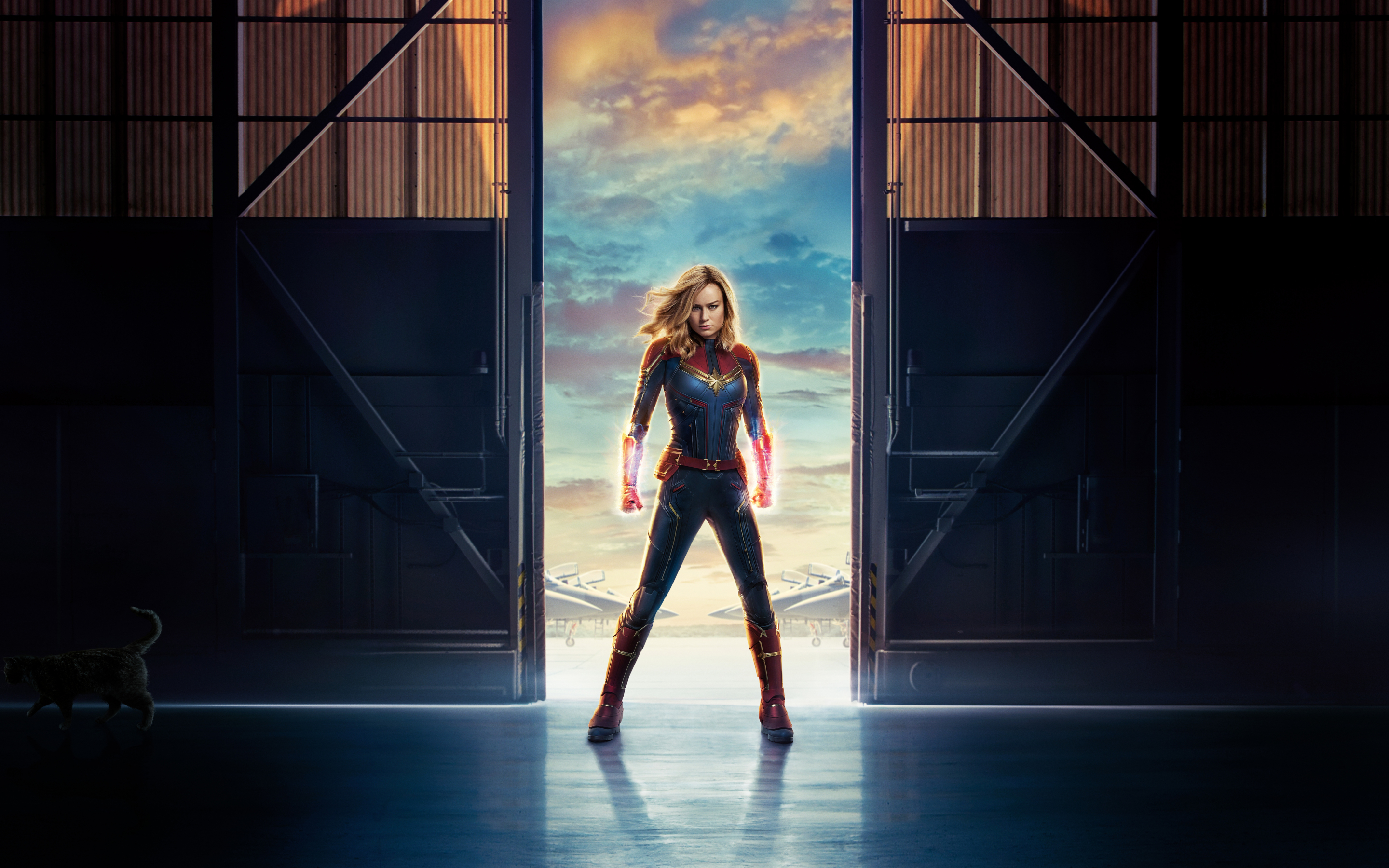 Movie, Captain Marvel, superhero, poster, 2880x1800 wallpaper