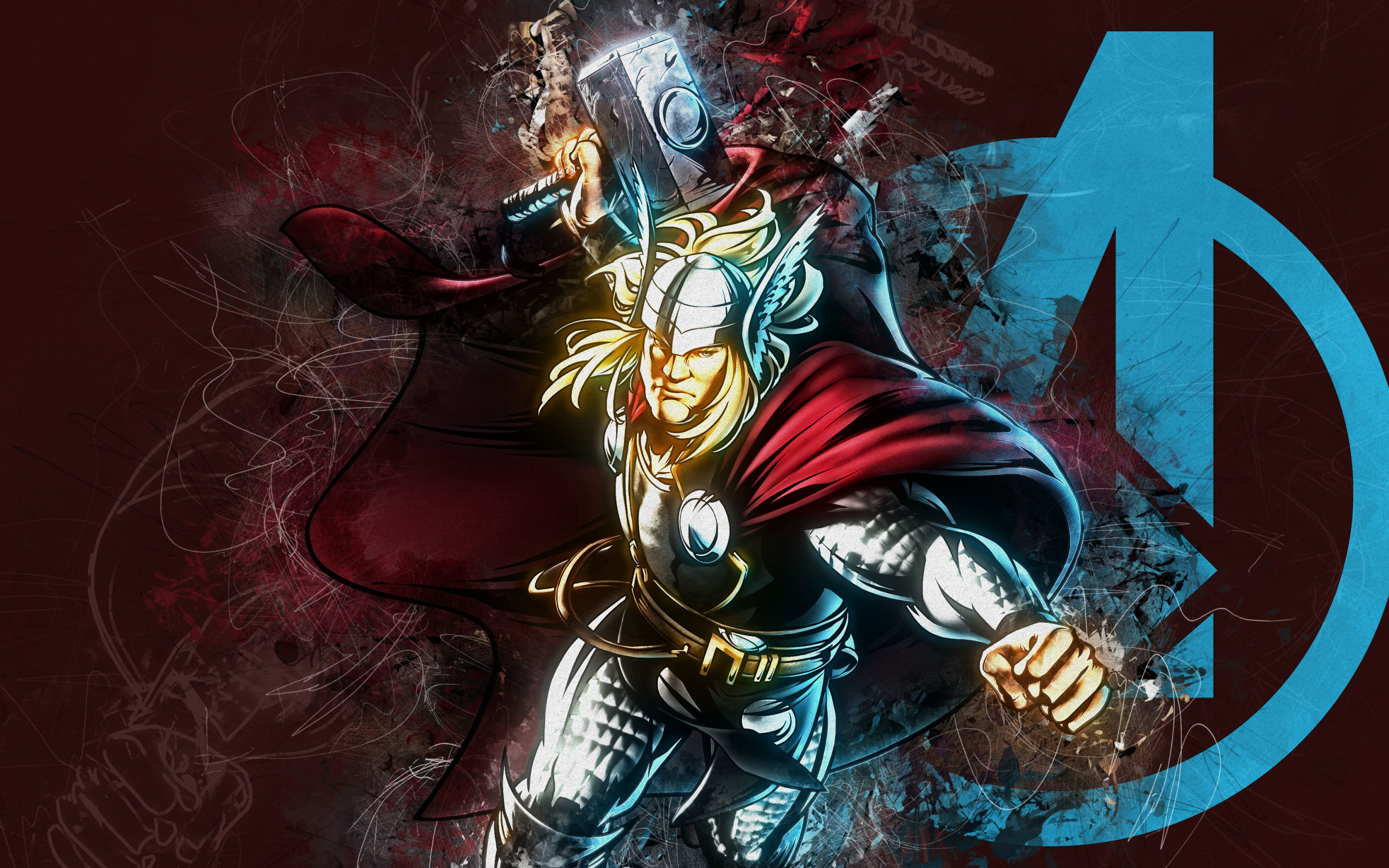Thor, God of Thunder, marvel comics, 2880x1800 wallpaper