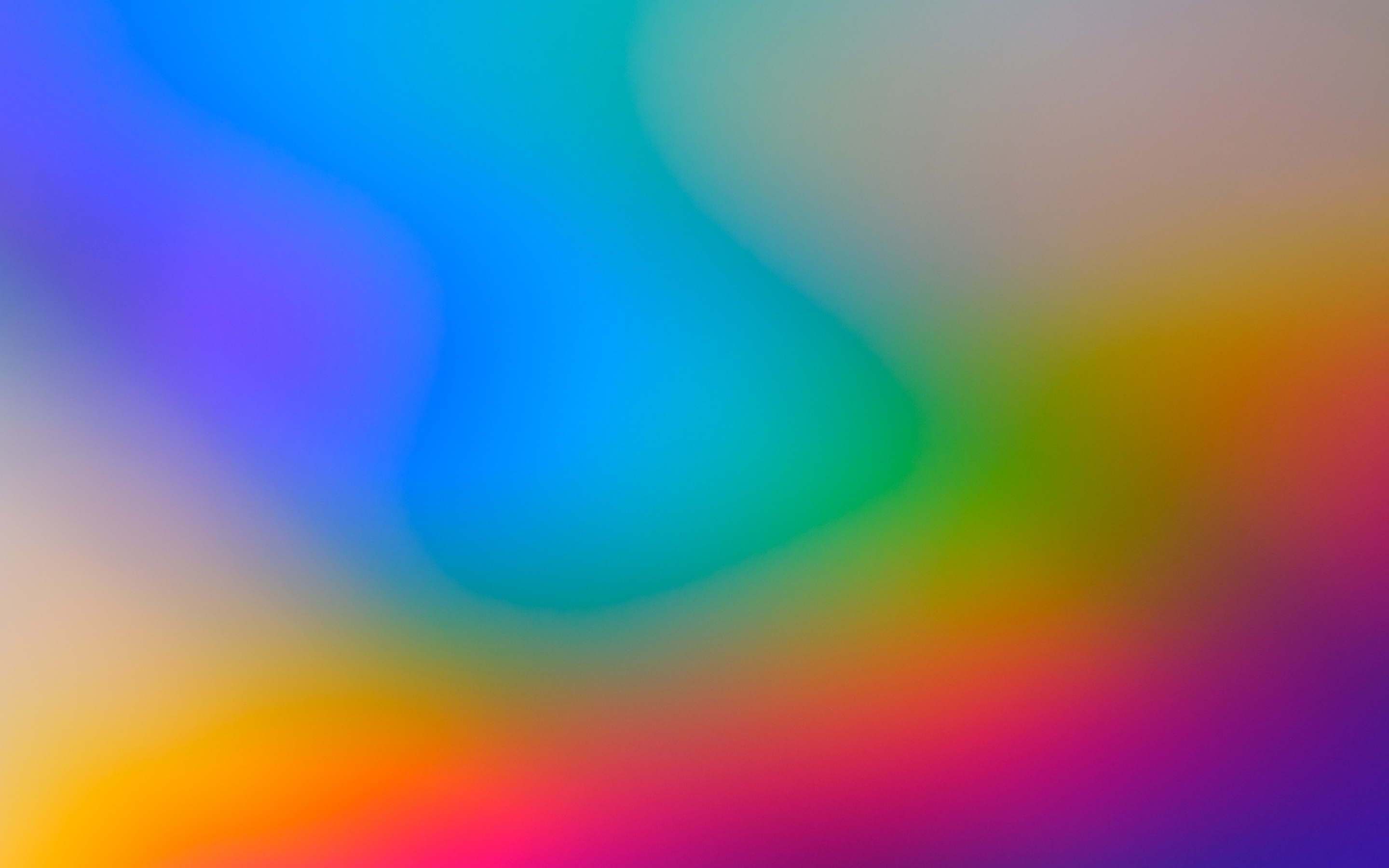 Gradient, iridescent lines, blur, abstract, 2880x1800 wallpaper